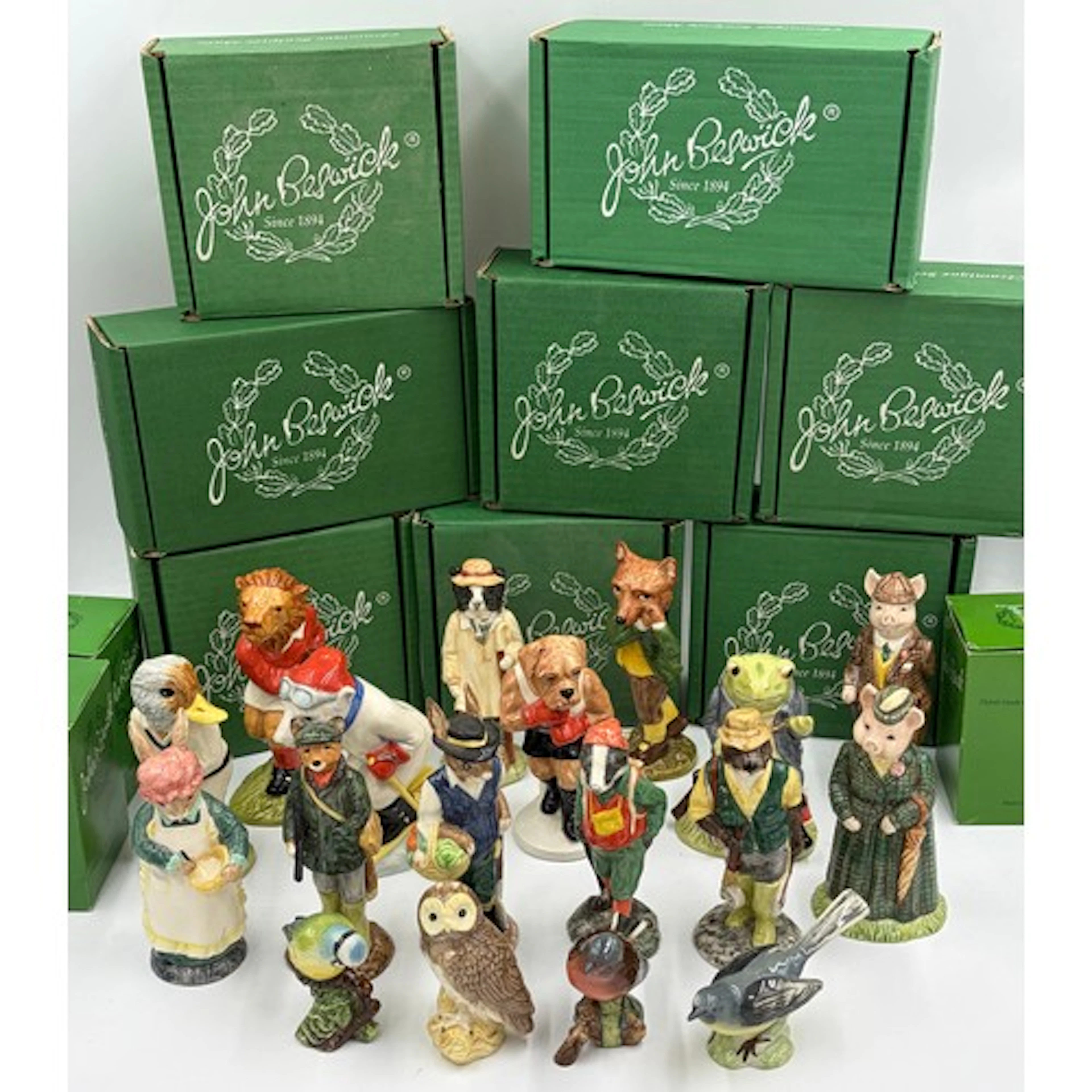 Beswick: Sporting Characters Collection to include Fly Fishi...