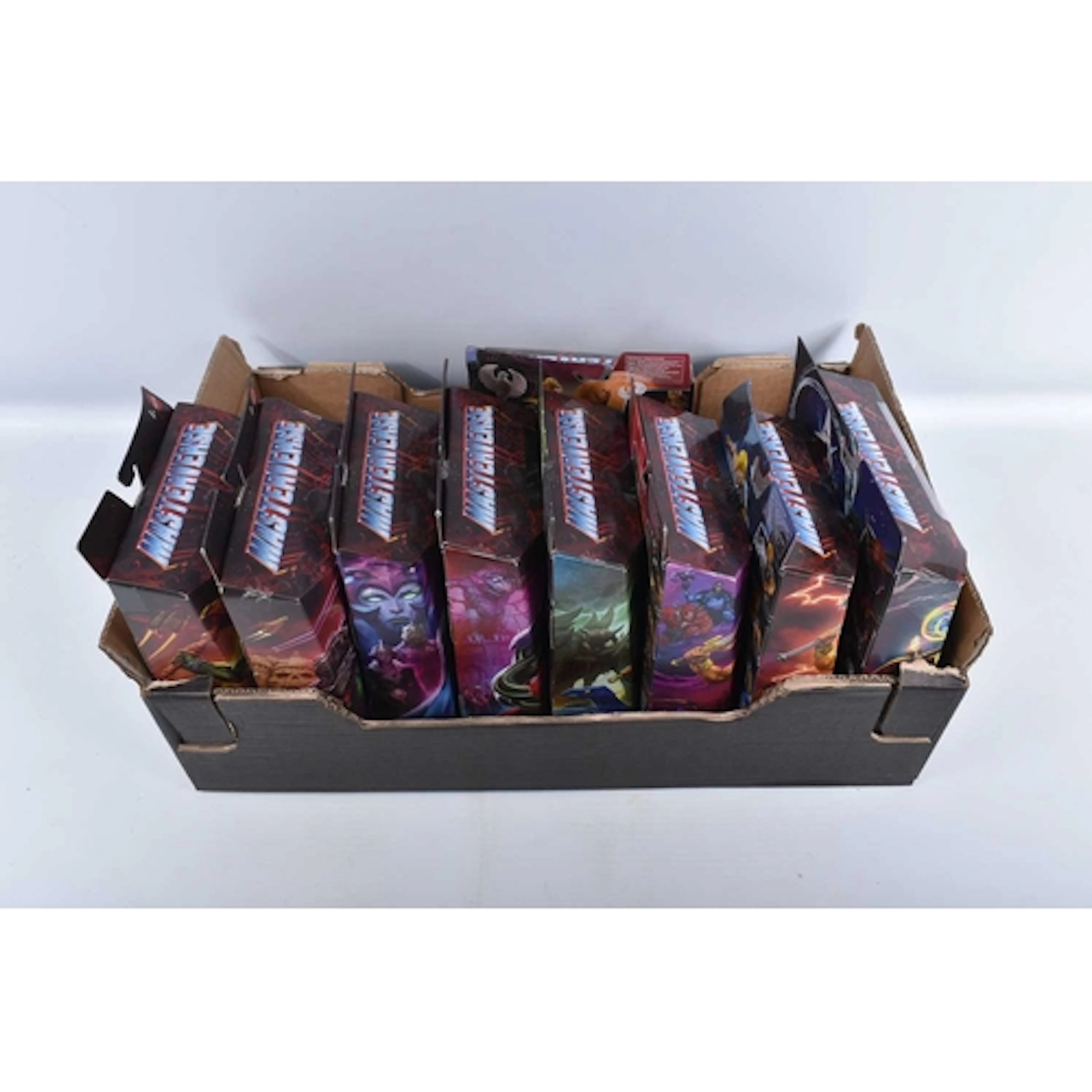NINE BOXED MATTEL MASTERVERSE MASTERS OF THE UNIVERSE FIGURE...