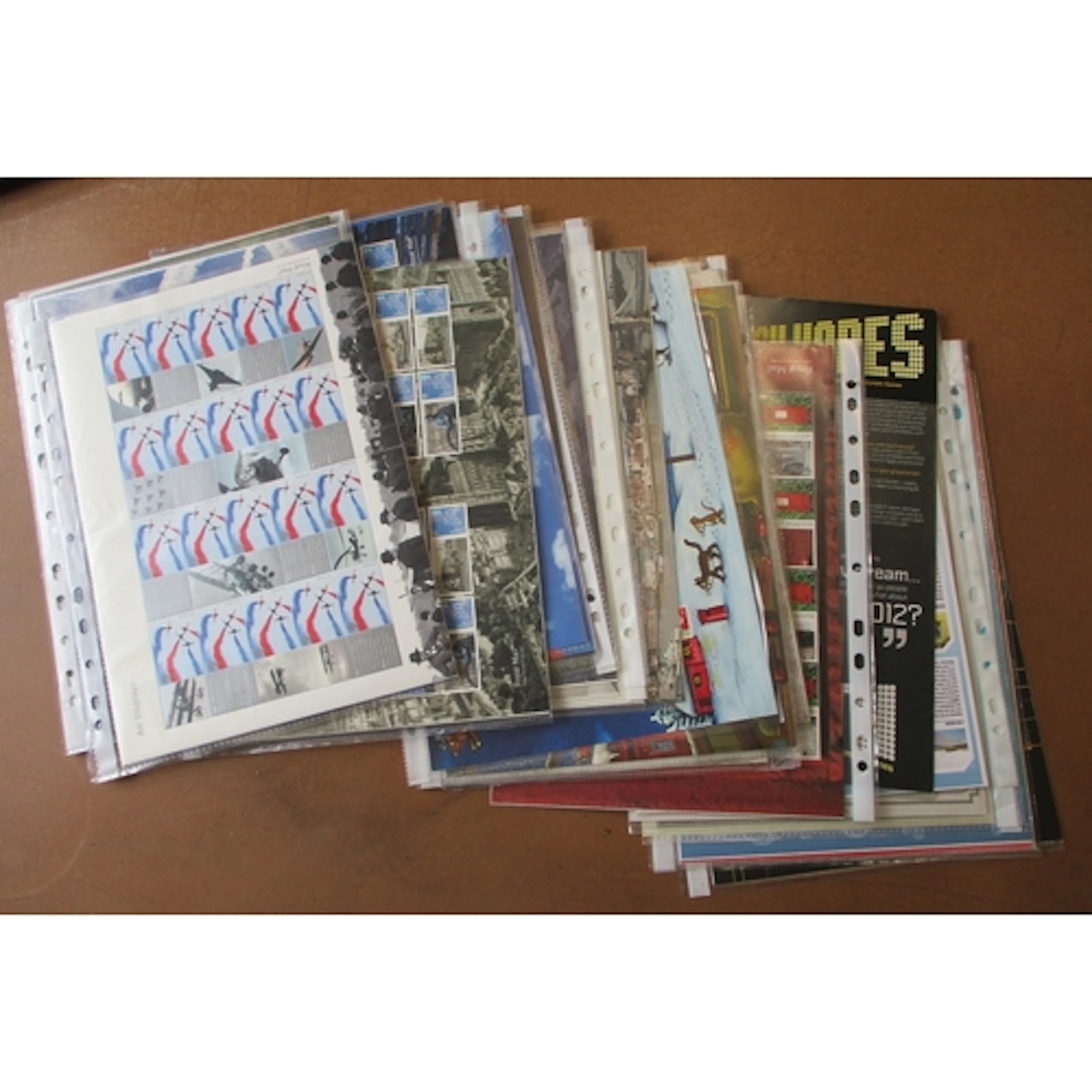 A range of RM generic Smiler sheets. Valid face value £1,090...