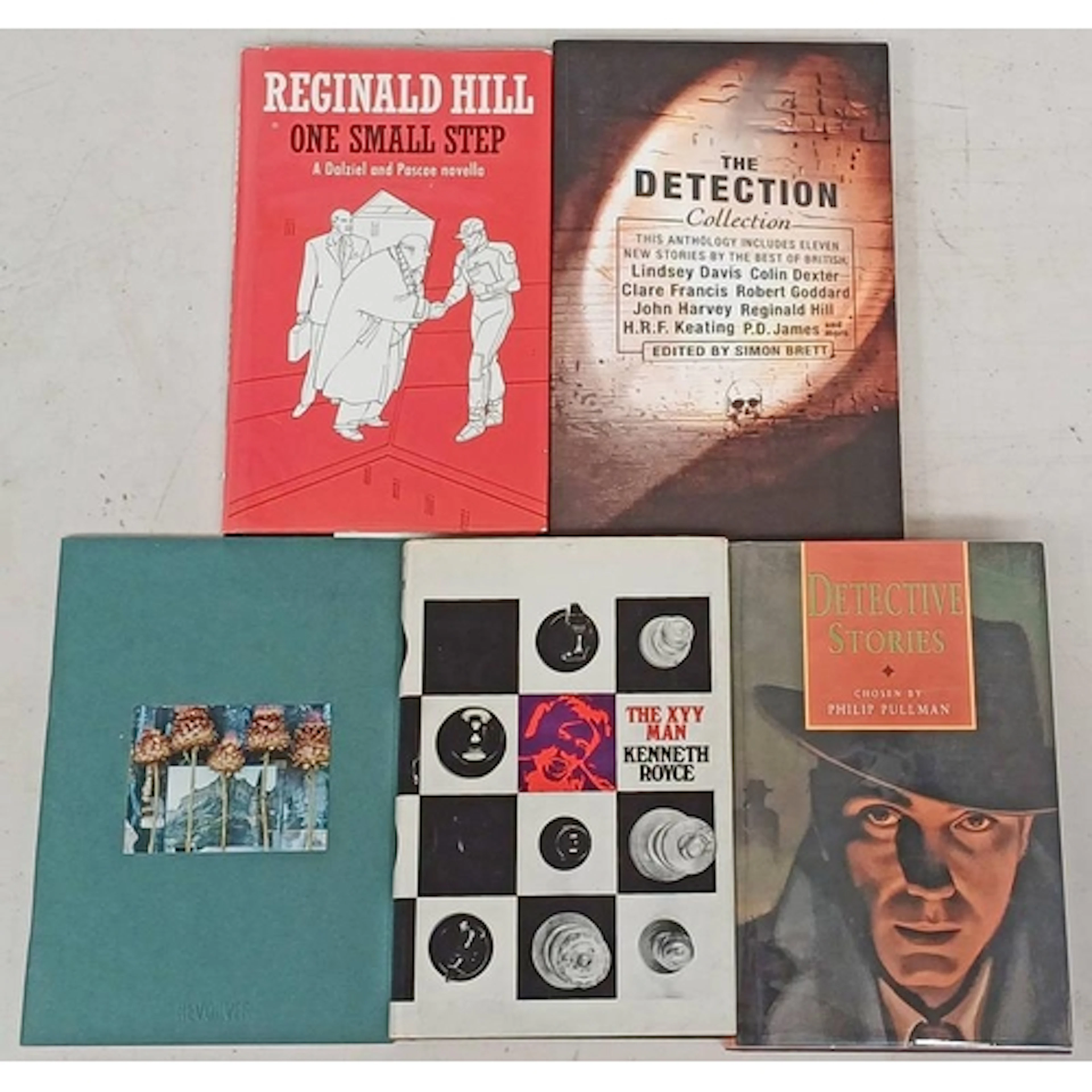 5 CRIME RELATED BOOKS TO INCLUDE: HERBERT IN MOTION AND OTHE...