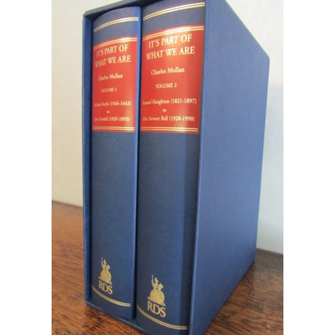 Charles Mollan Two Volumes Hardback Part of What We Are Sign...