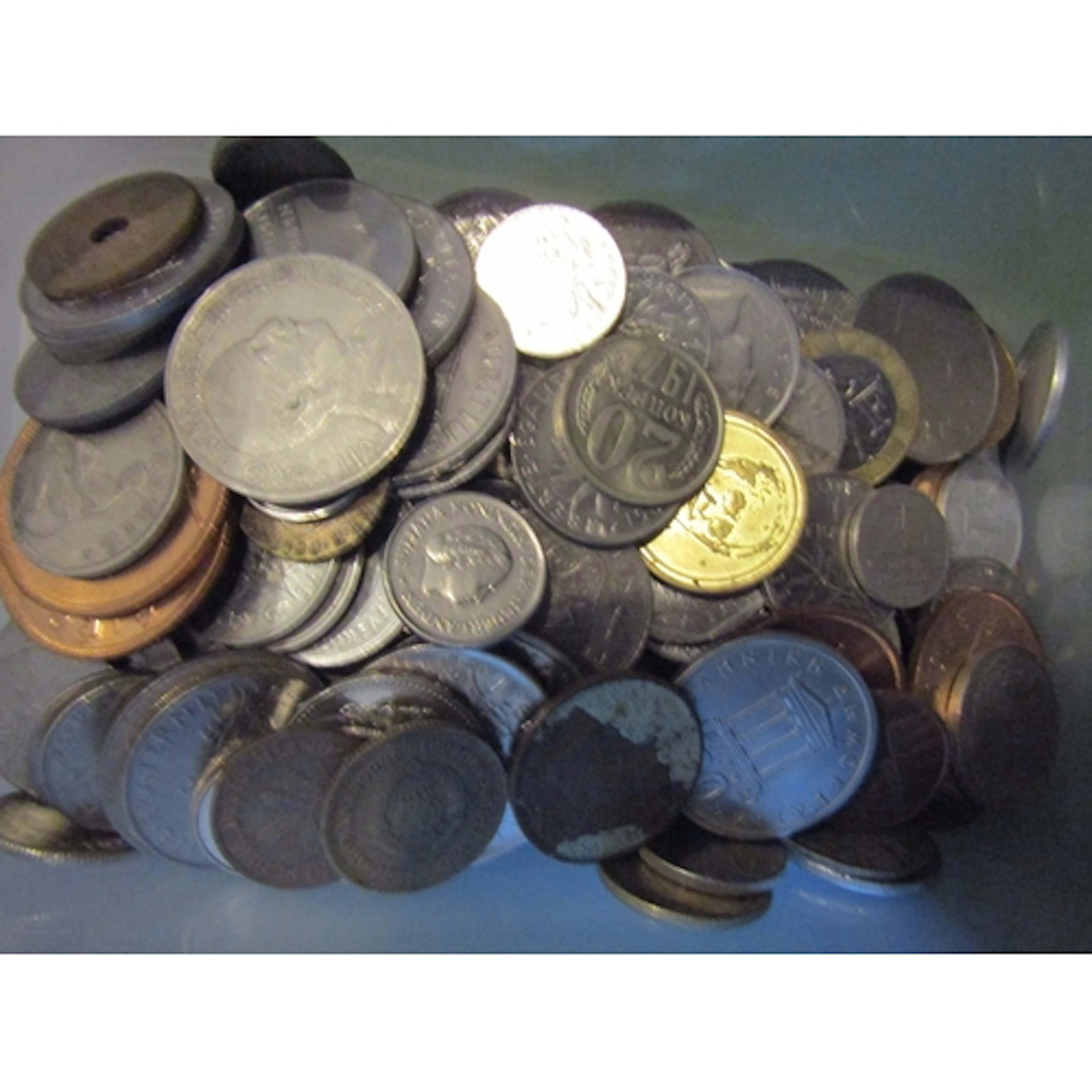 Collection of Various Old Coinage Possibly Some Silver Conte...