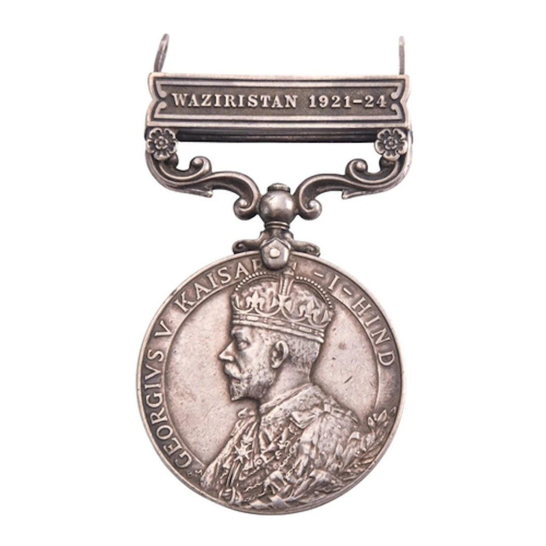 A George V India General Service Medal with Waziristan 1921-...