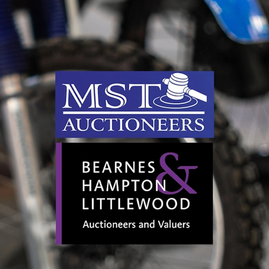 The collection comprises more than 40 motocross bikes from t...