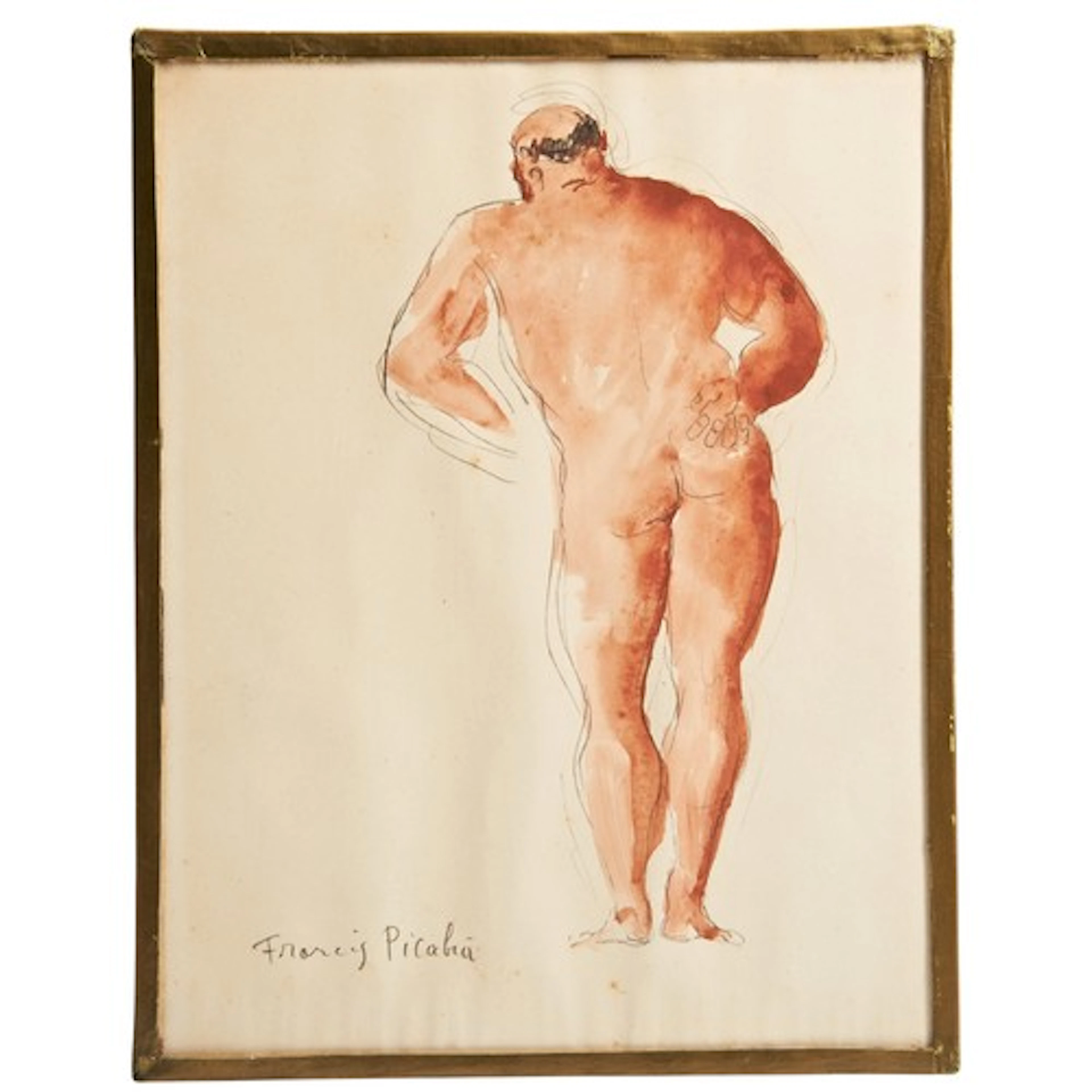 FRANCIS PICABIA (1879-1953) UNTITLED WATERCOLOUR, PENCIL/PAP...
