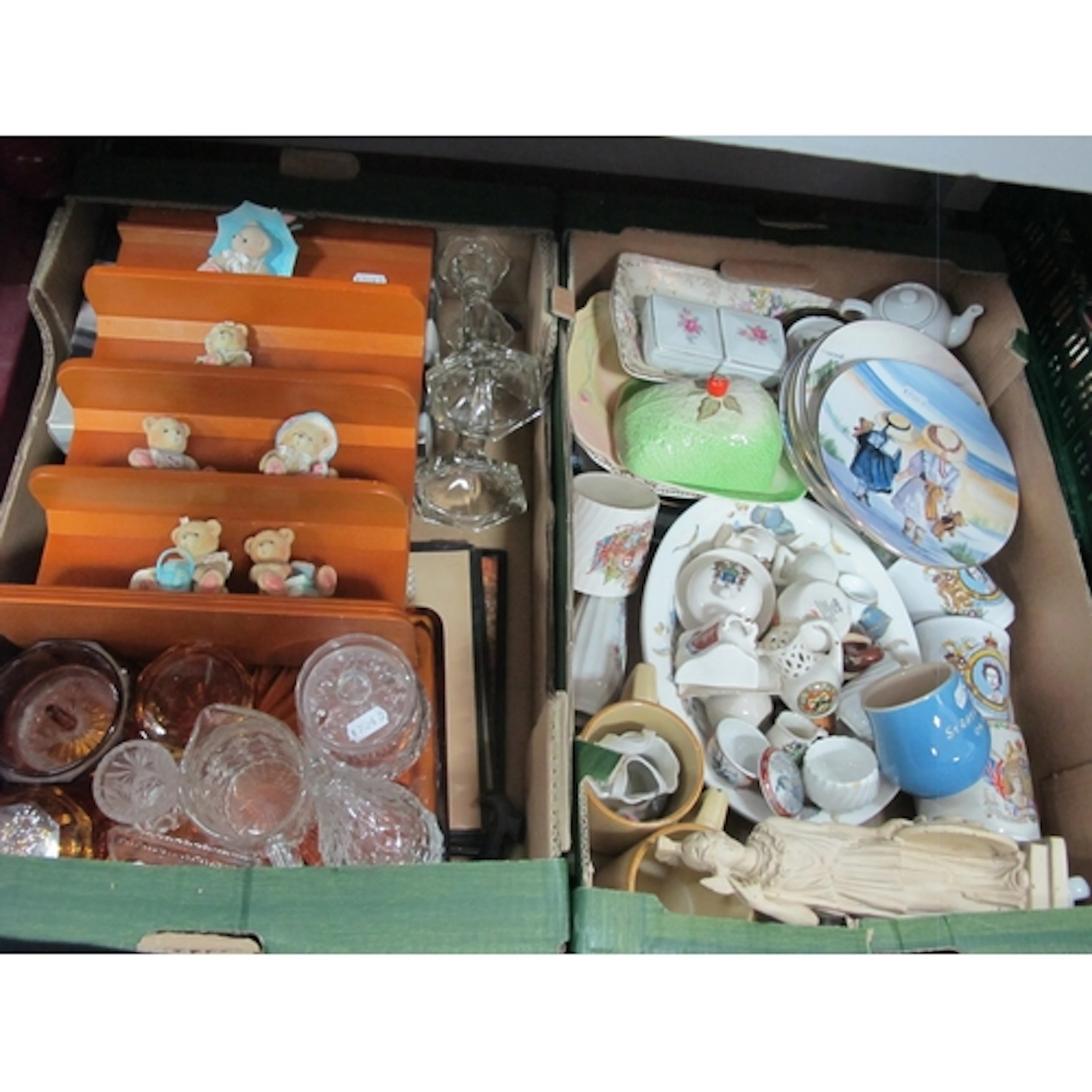 Collectables, including six Royal Worcester "One Glorious Su...
