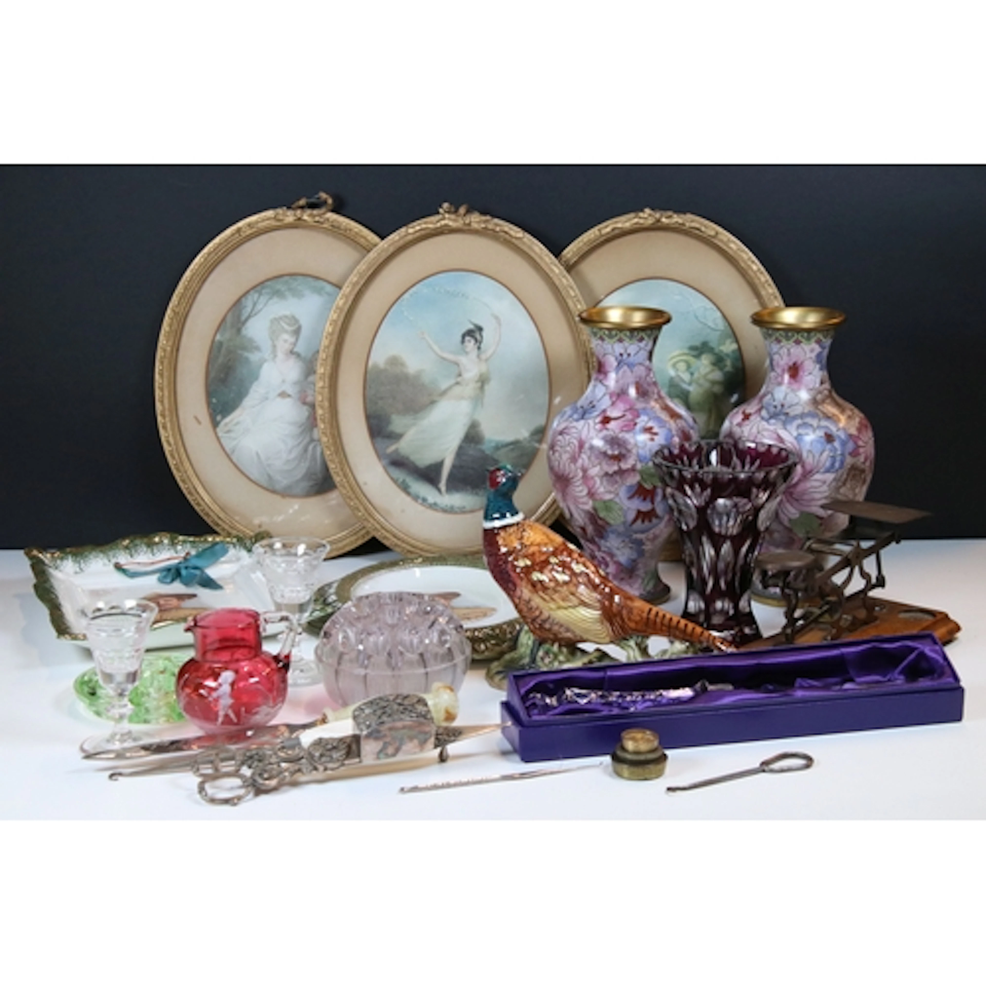 Collection of ceramics and glassware, to include: Beswick 12...
