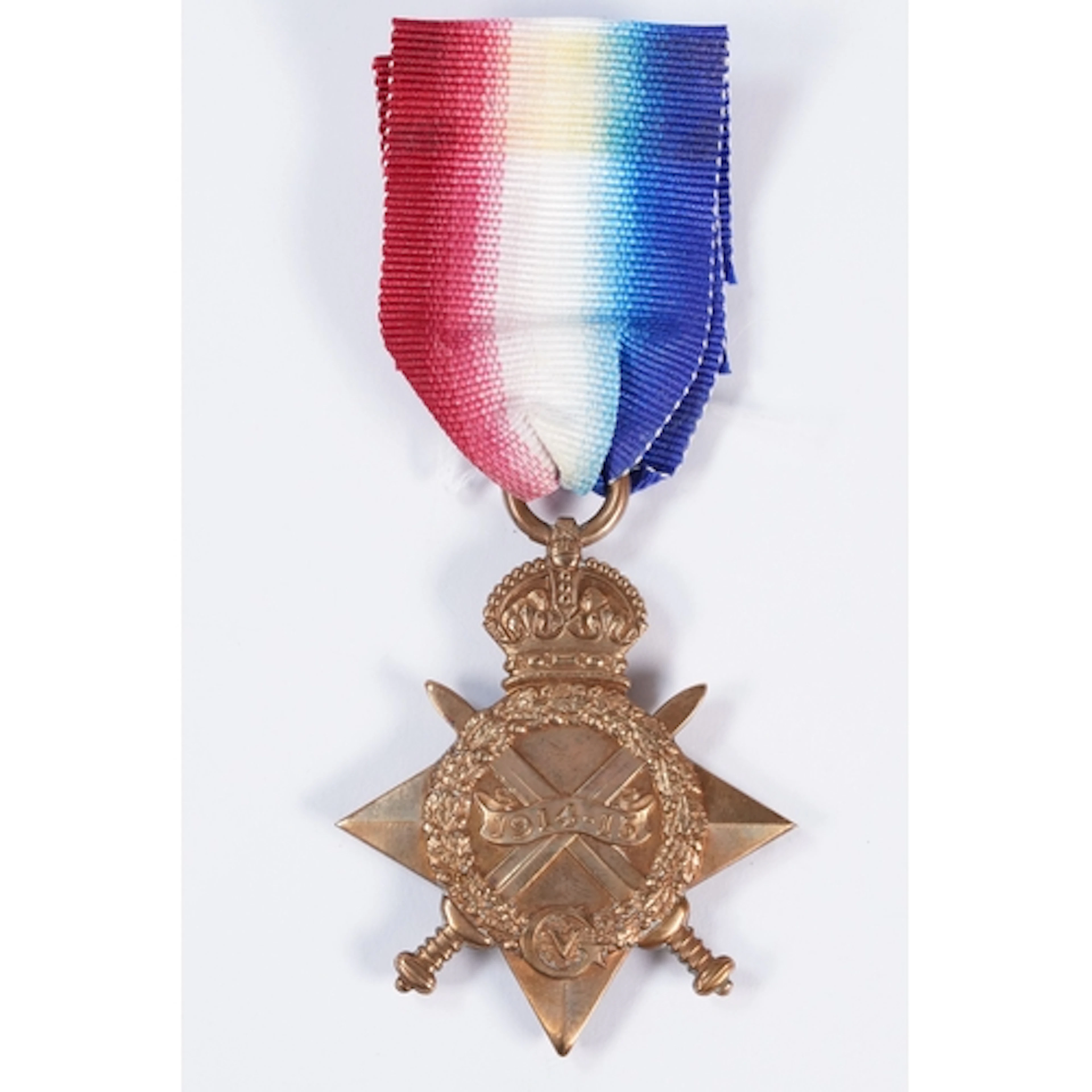 A British full size World War One 1914-1915 Star medal, corr...