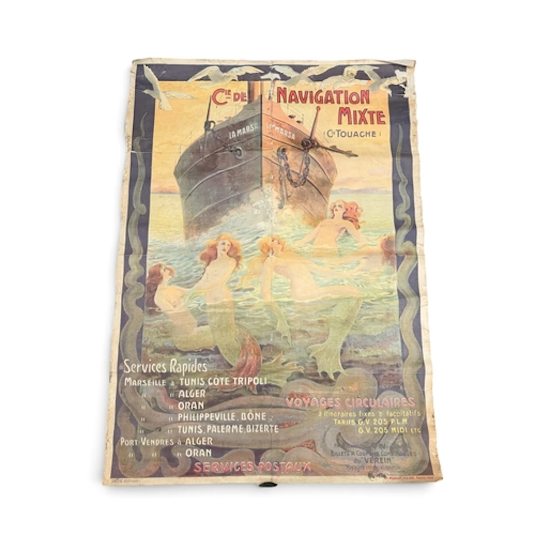 VALERE BERNARD (FRENCH, 1860-1936): 'LA MARSA COMPAGNIE DE N...