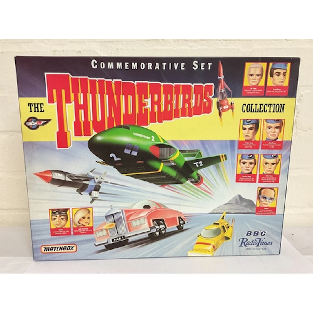 A Boxed Matchbox Radio Times Thunderbirds Commemorative Set....