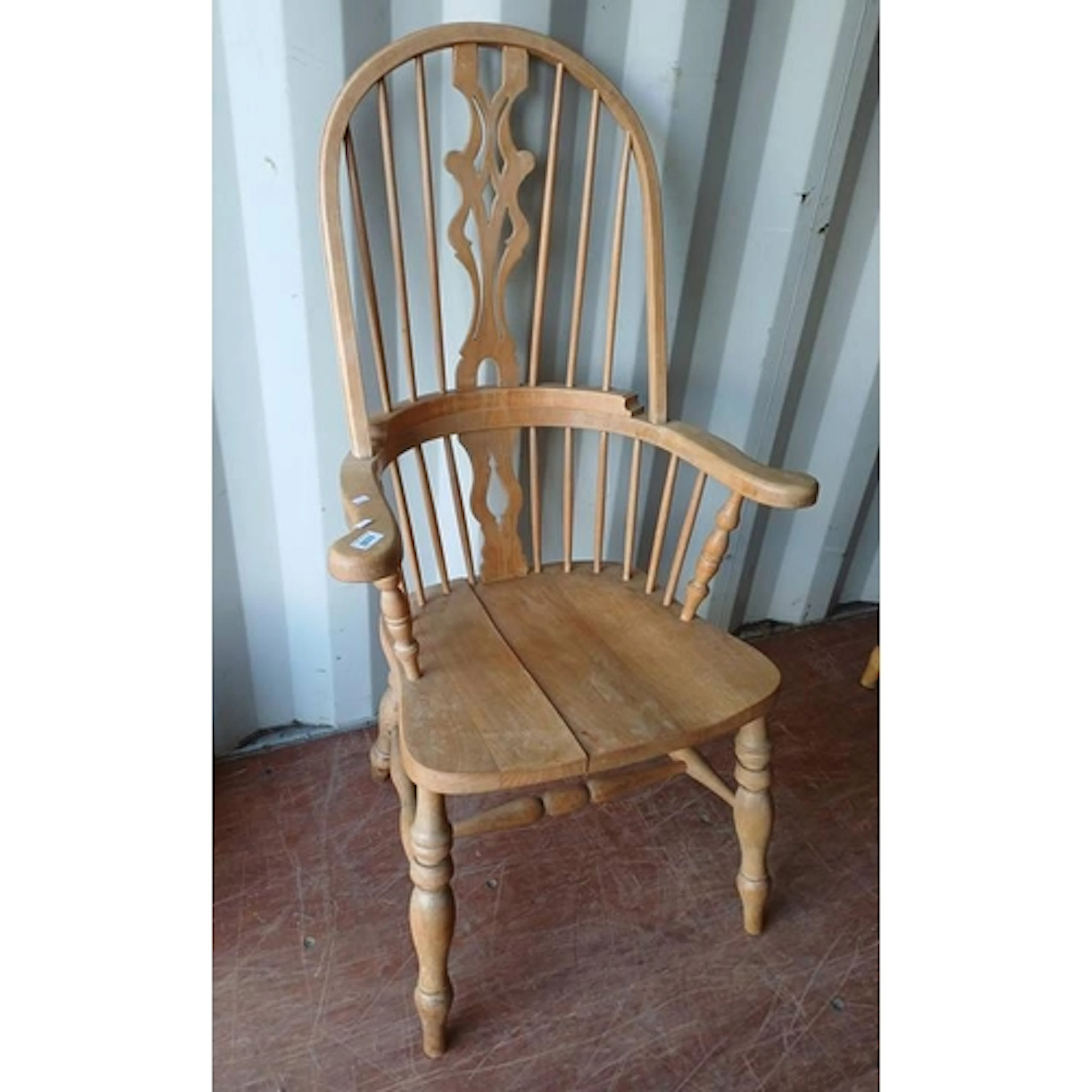 PINE WINDSOR ARMCHAIR