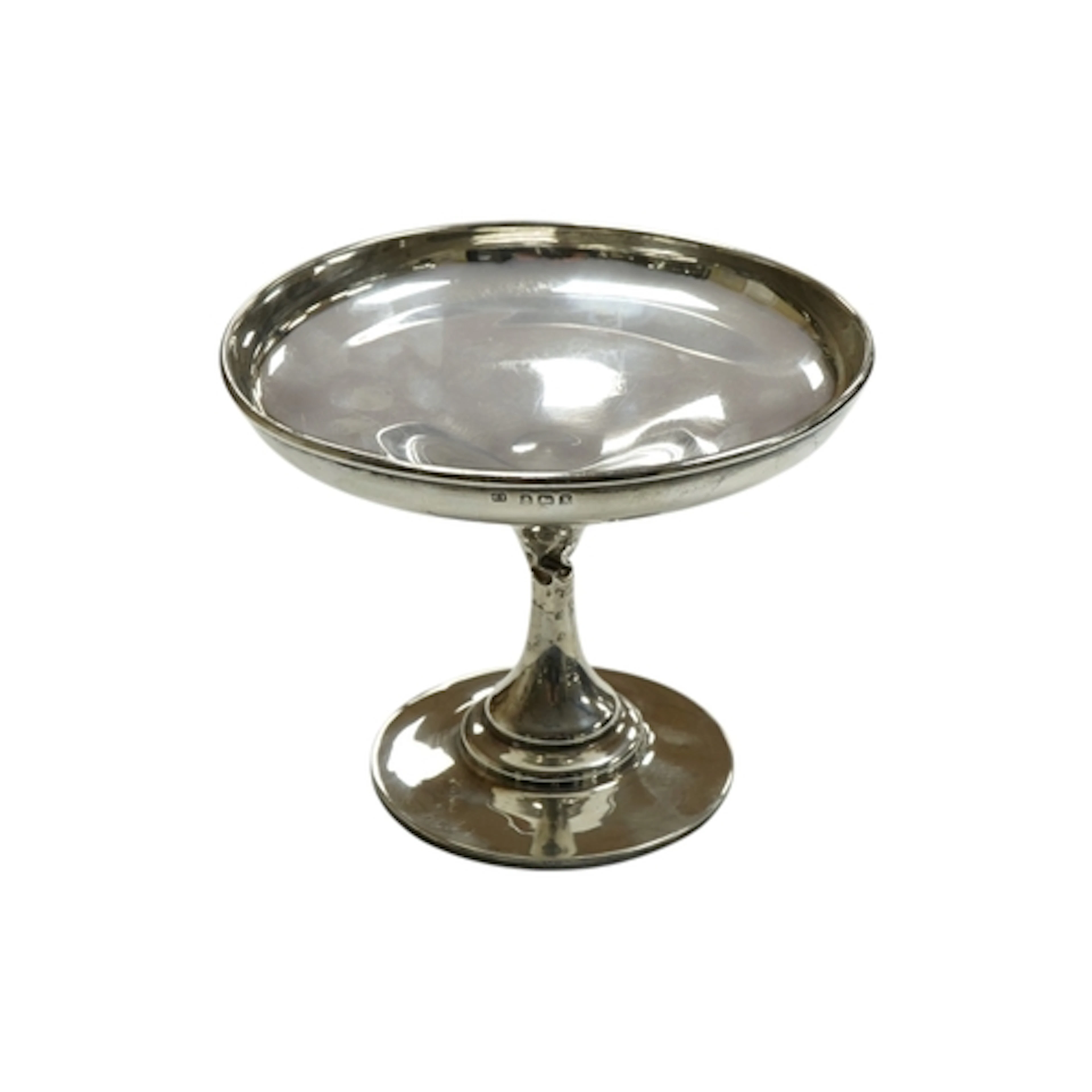A George V silver tazza, Birmingham, 1922, makers mark C.I, ...