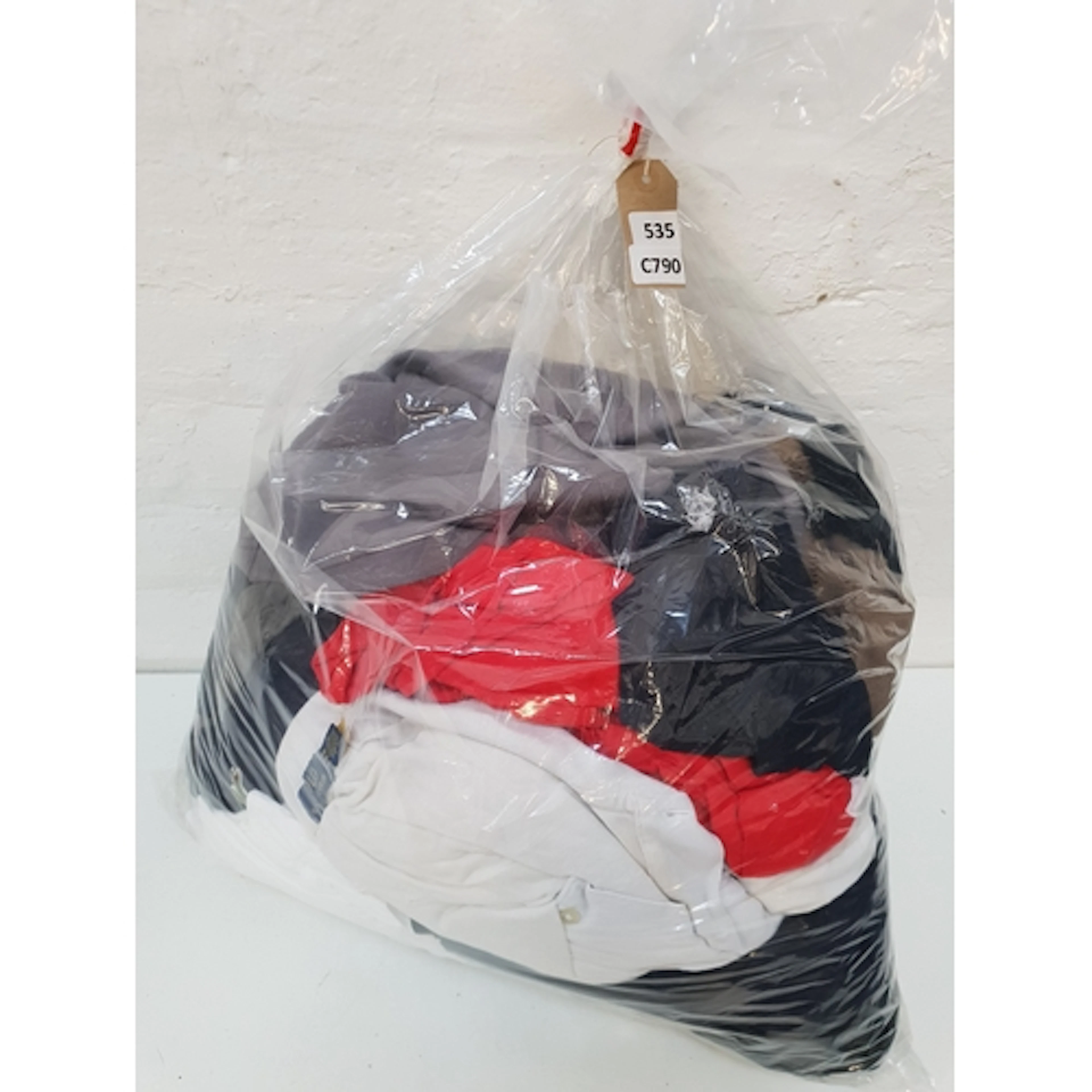 ONE BAG OF T-SHIRTS including Ralph Lauren Polo and Lacoste