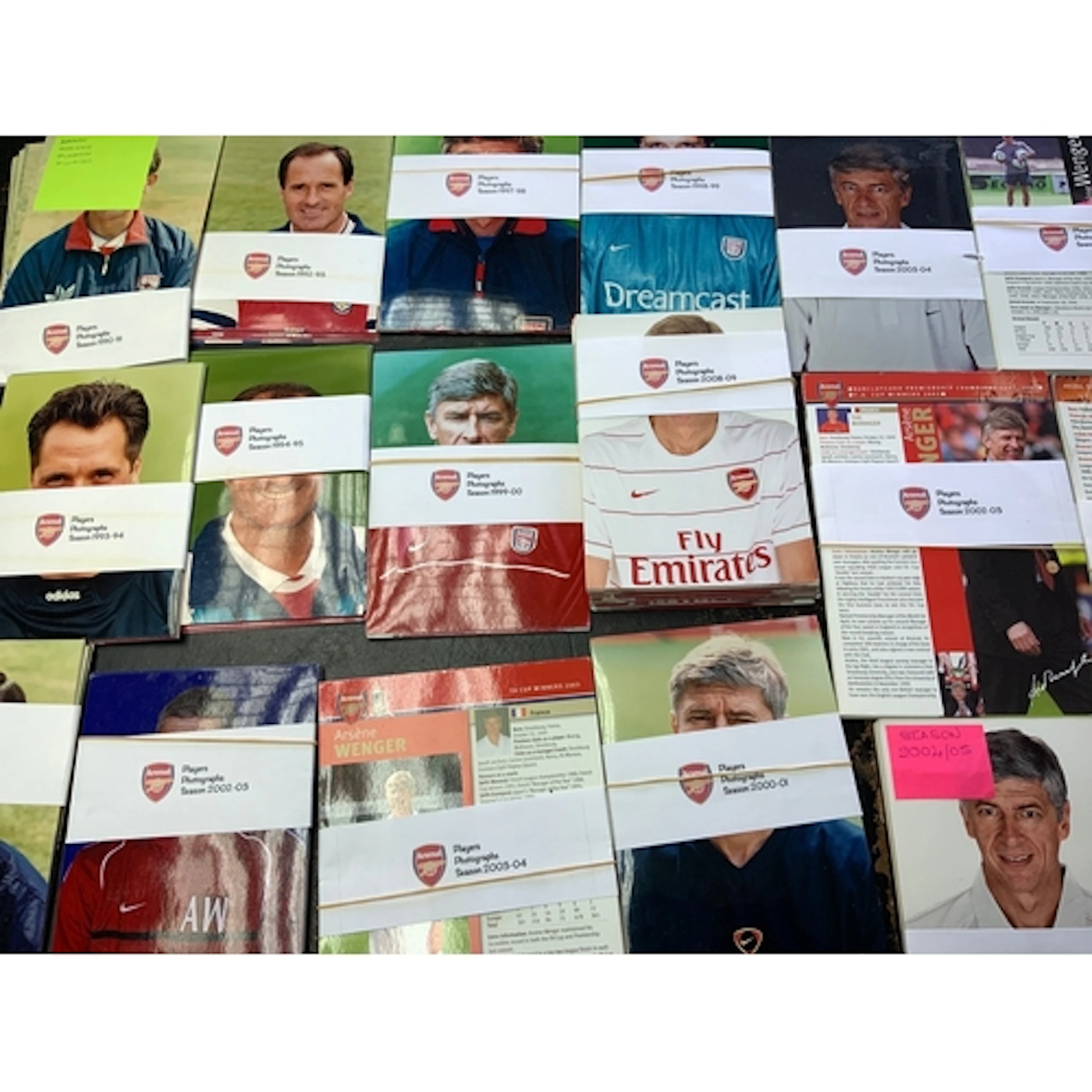 Arsenal Football Player Photo Collection: Colour photos of i...