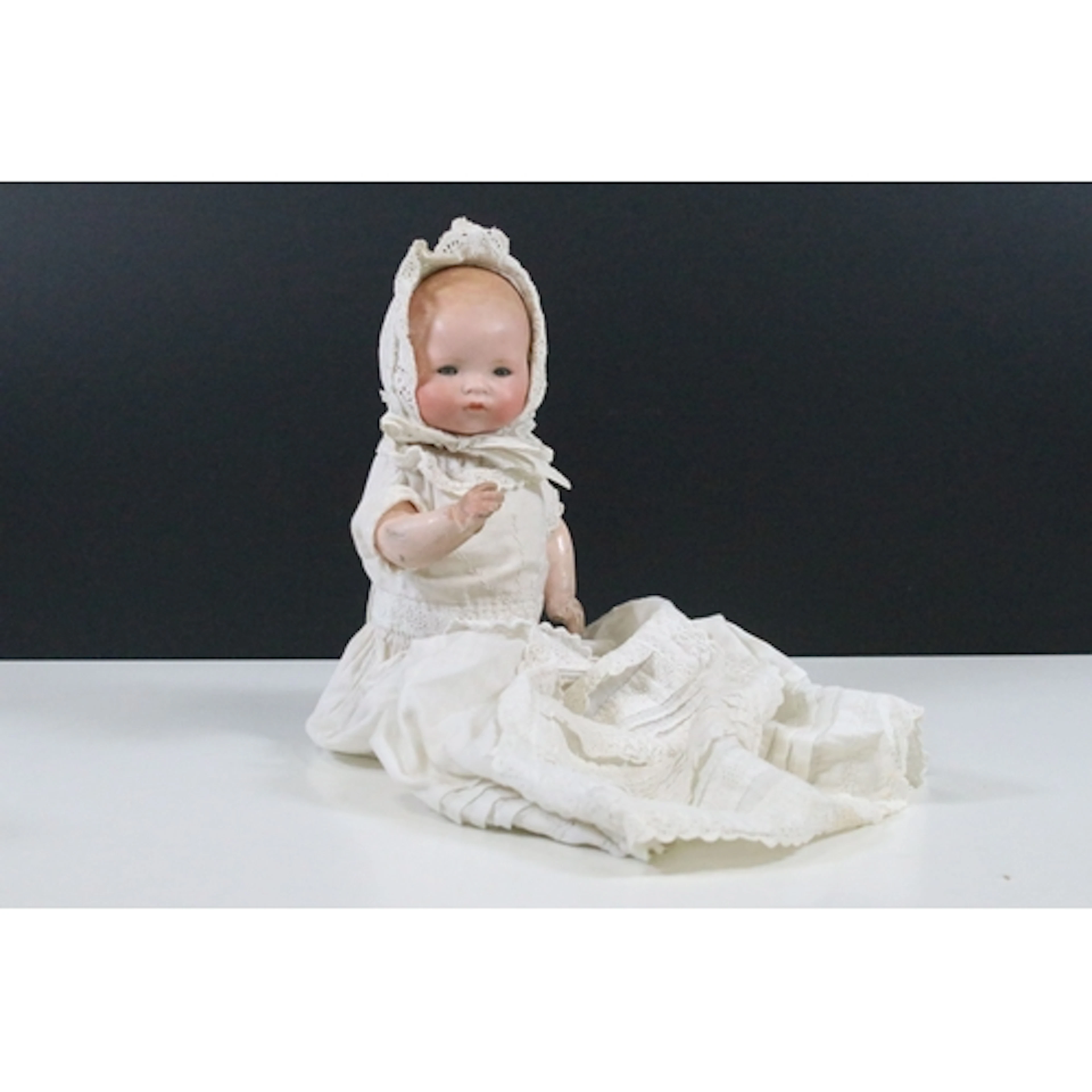 Early 20th Century German Armand Marseille bisque headed bab...