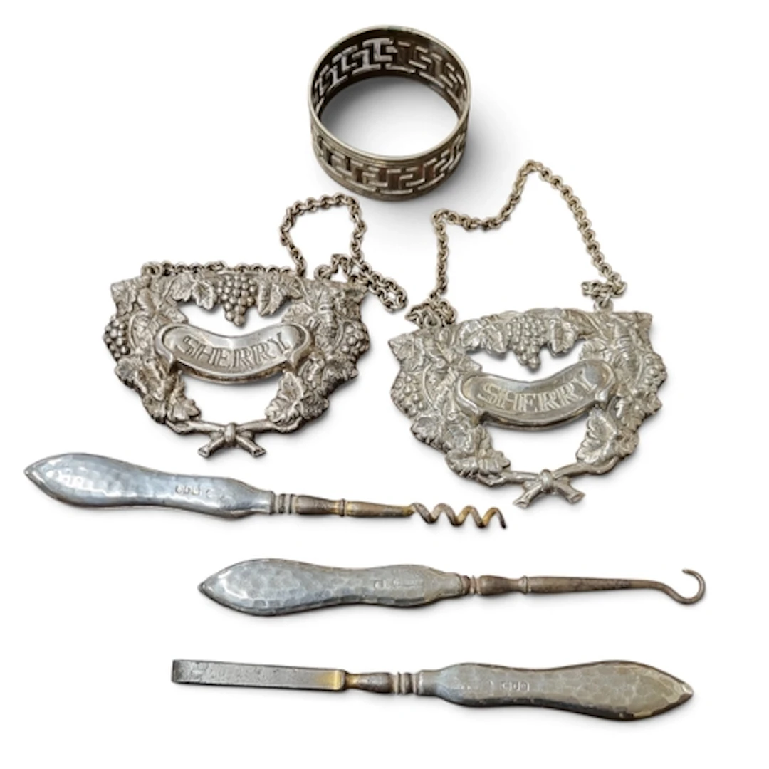 A good selection of Silver plated items.