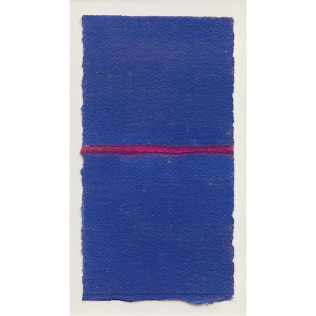 § John MILLER (1931-2002) Horizon Gouache, stamp signed and...