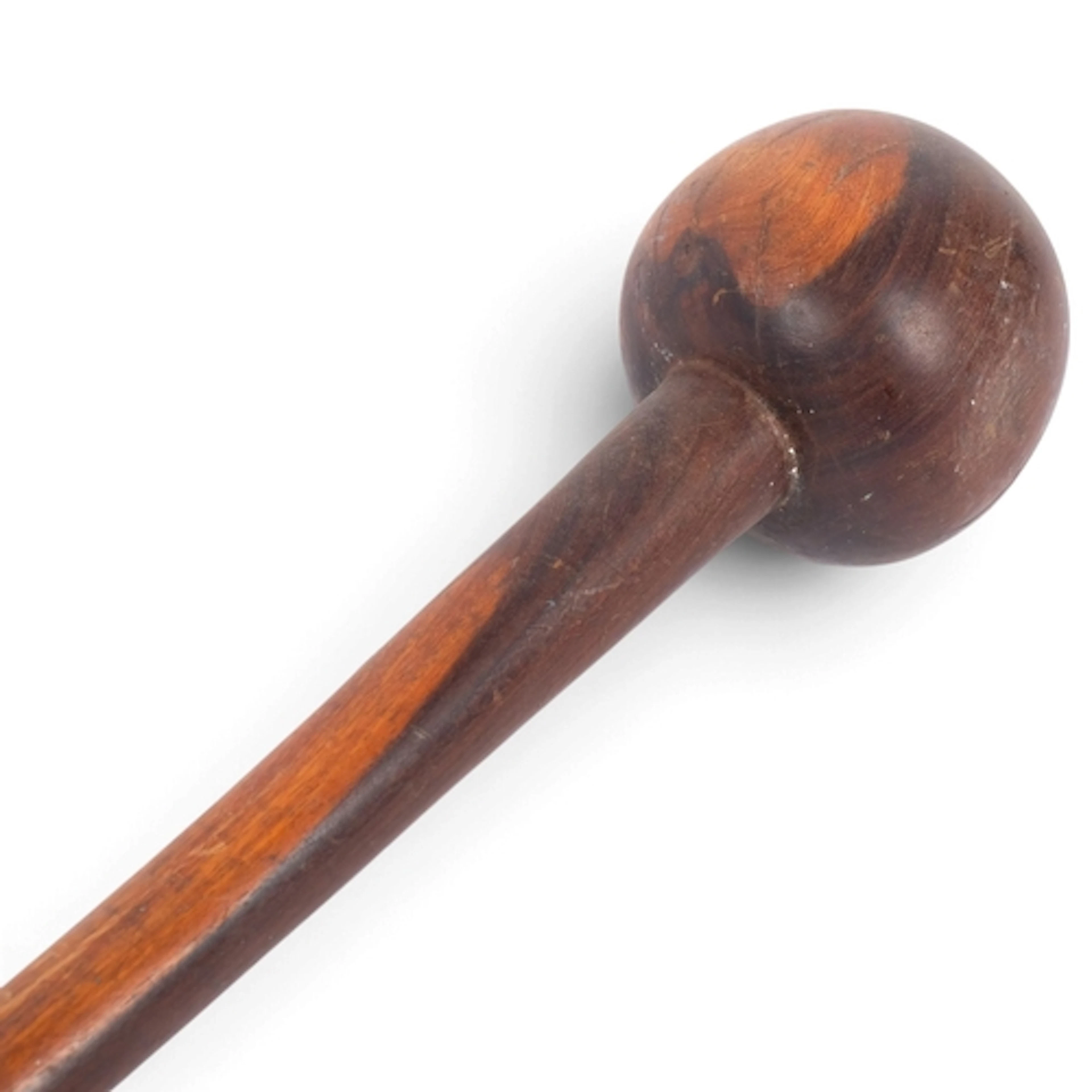 An African hardwood knobkerrie, L70cm