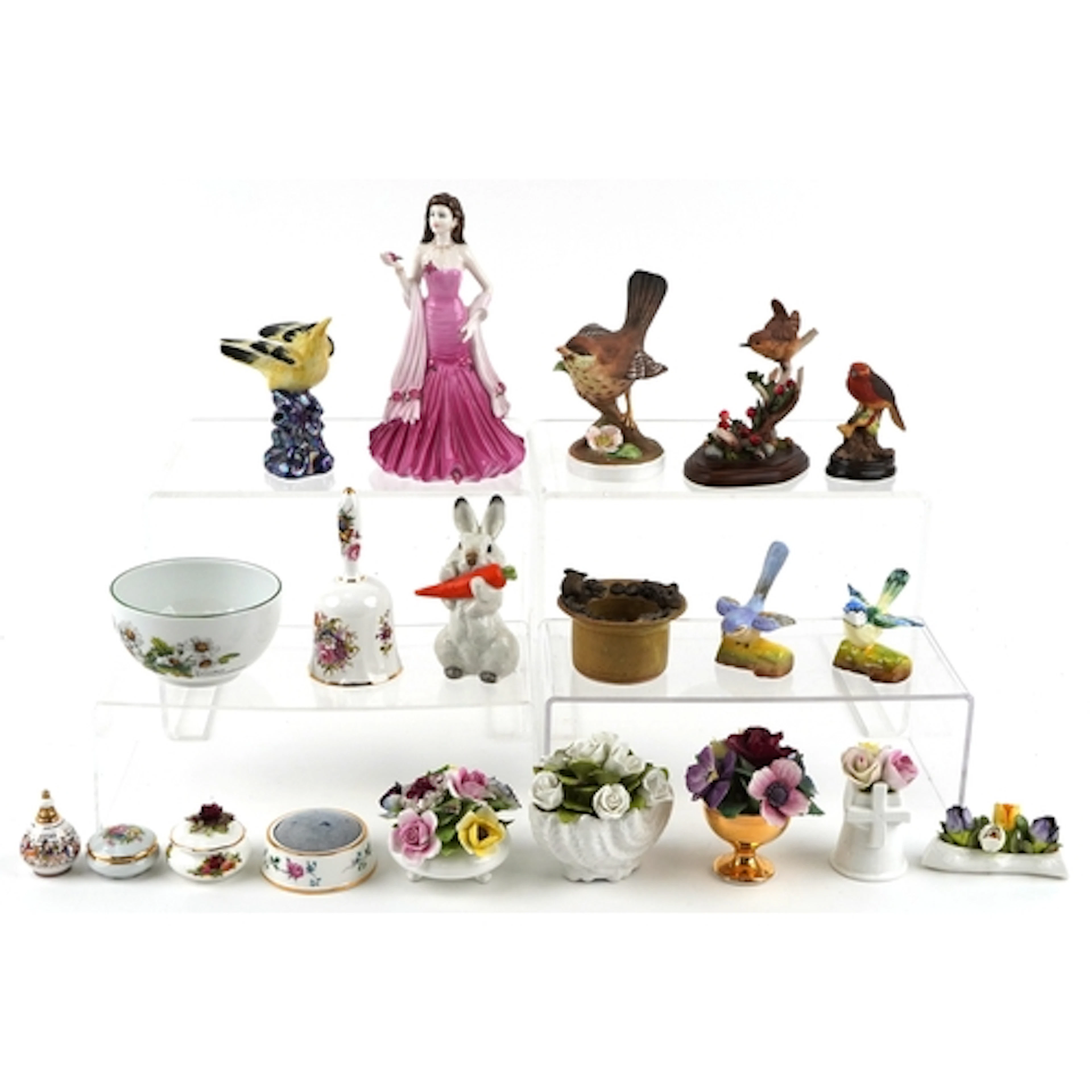 Collectable china including a Dorli Carr studio pottery ston...