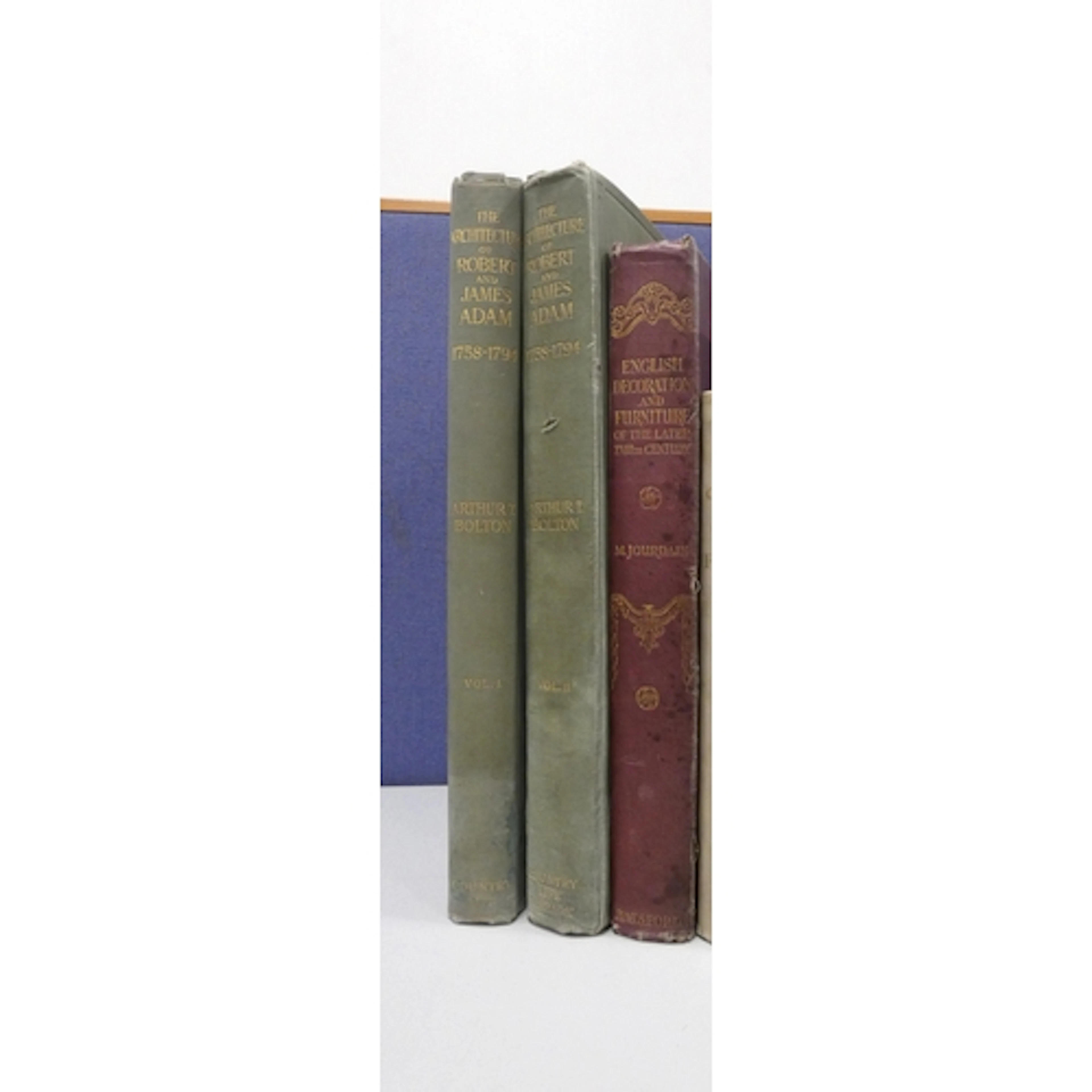 Group of art and interiors books to include The Architecture...