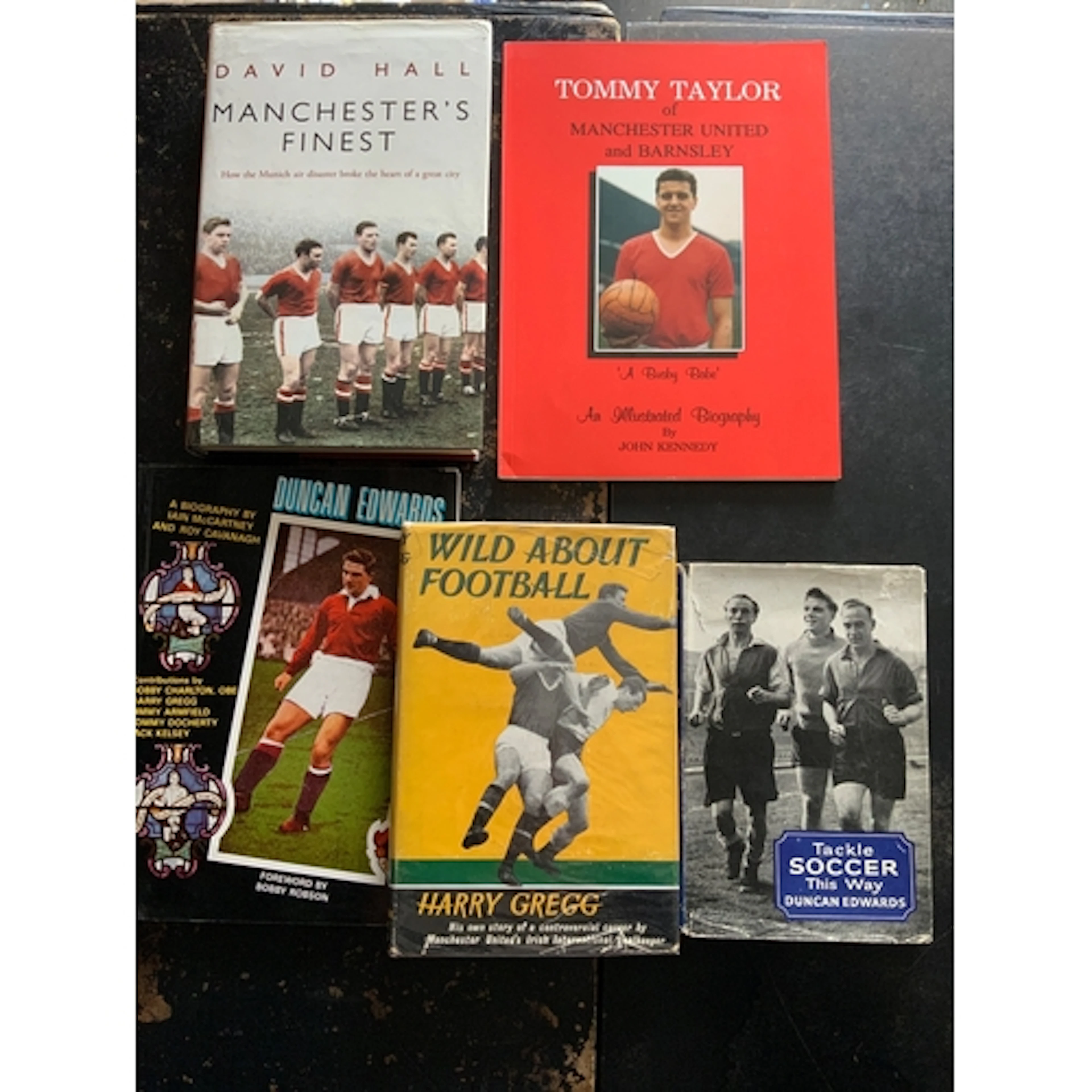 Manchester United Busby Babes Football Memorabilia: Original...