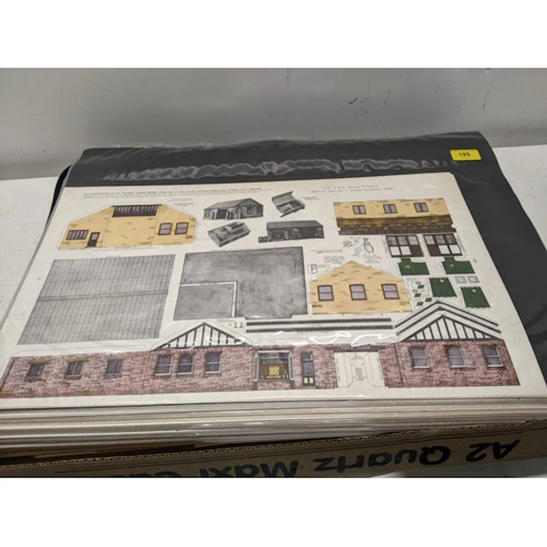 A folio of Bilteezi scale model sheets, to include Series A,...