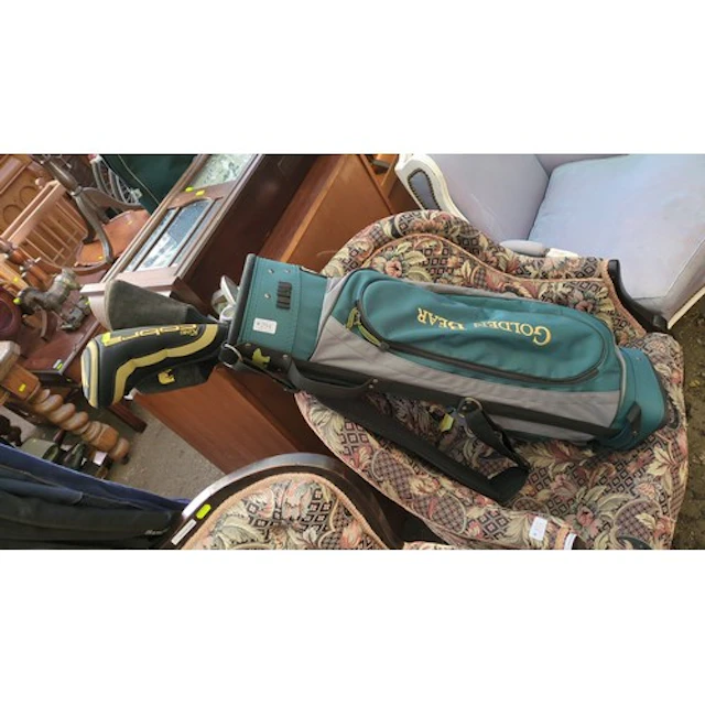 A set of Golden Bear Powercurve golf clubs, including irons ...