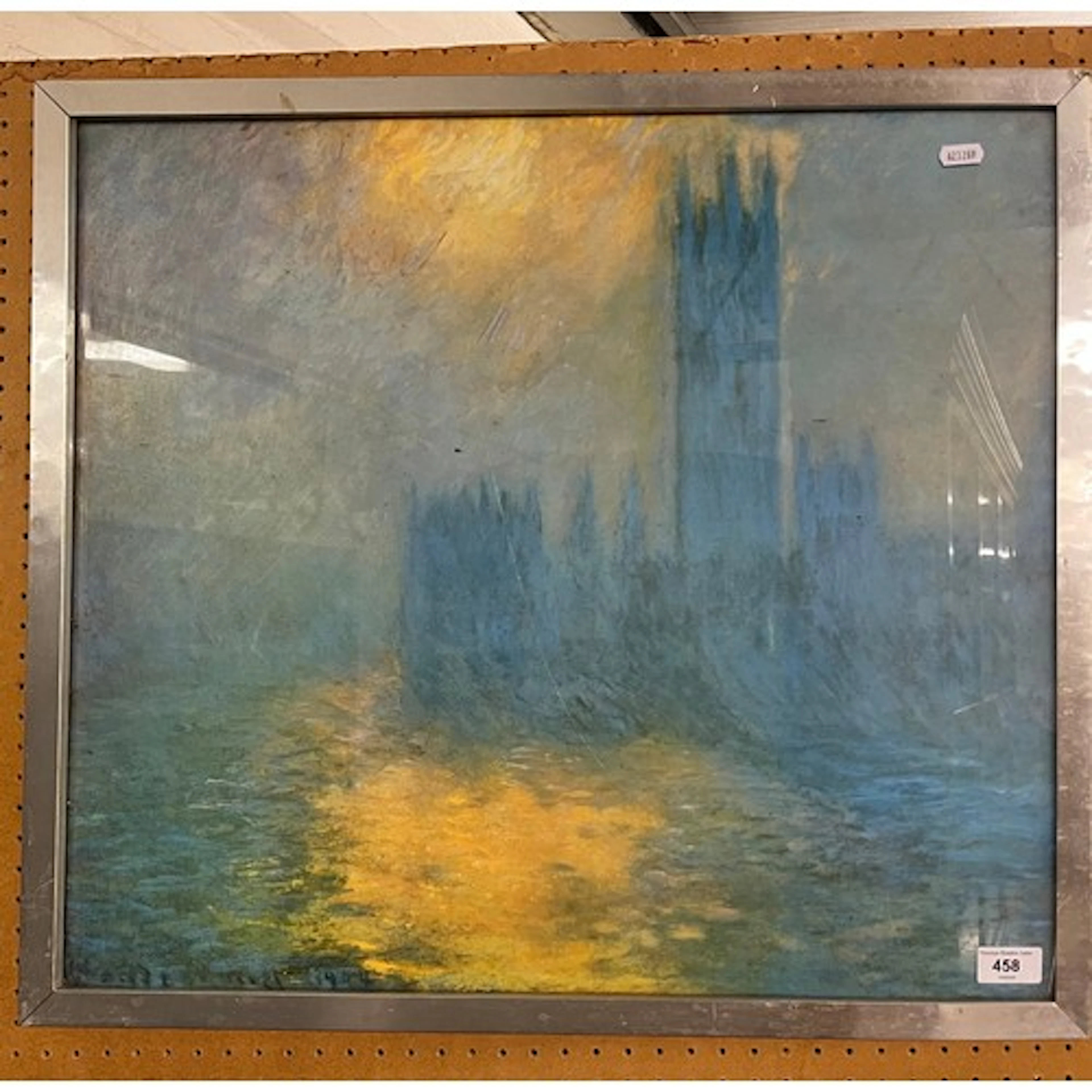 Claude Monet Houses of Parliament 1904 print. 53 x 59 cm....
