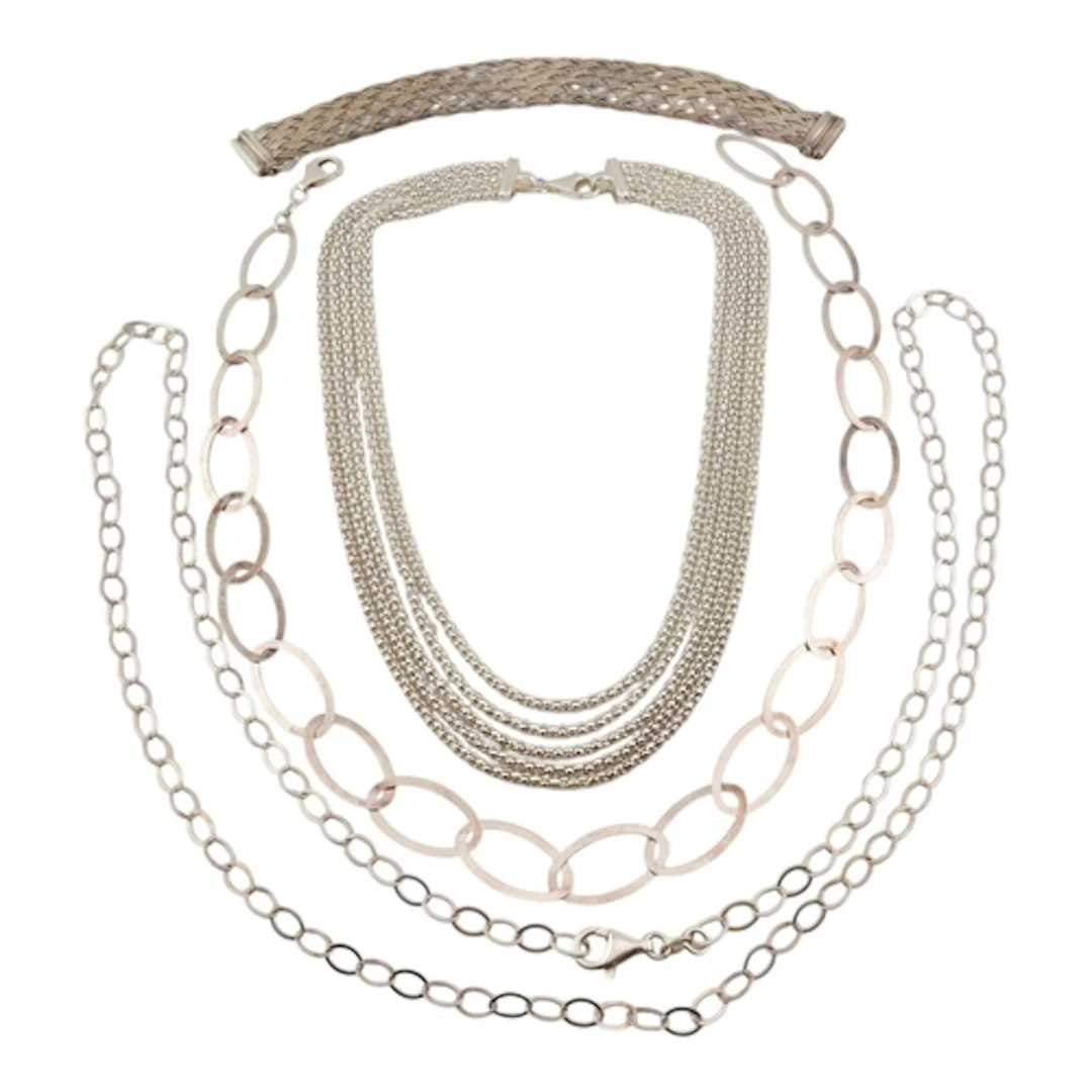 A collection of Italian silver Milor Jewellery. Four pieces ...