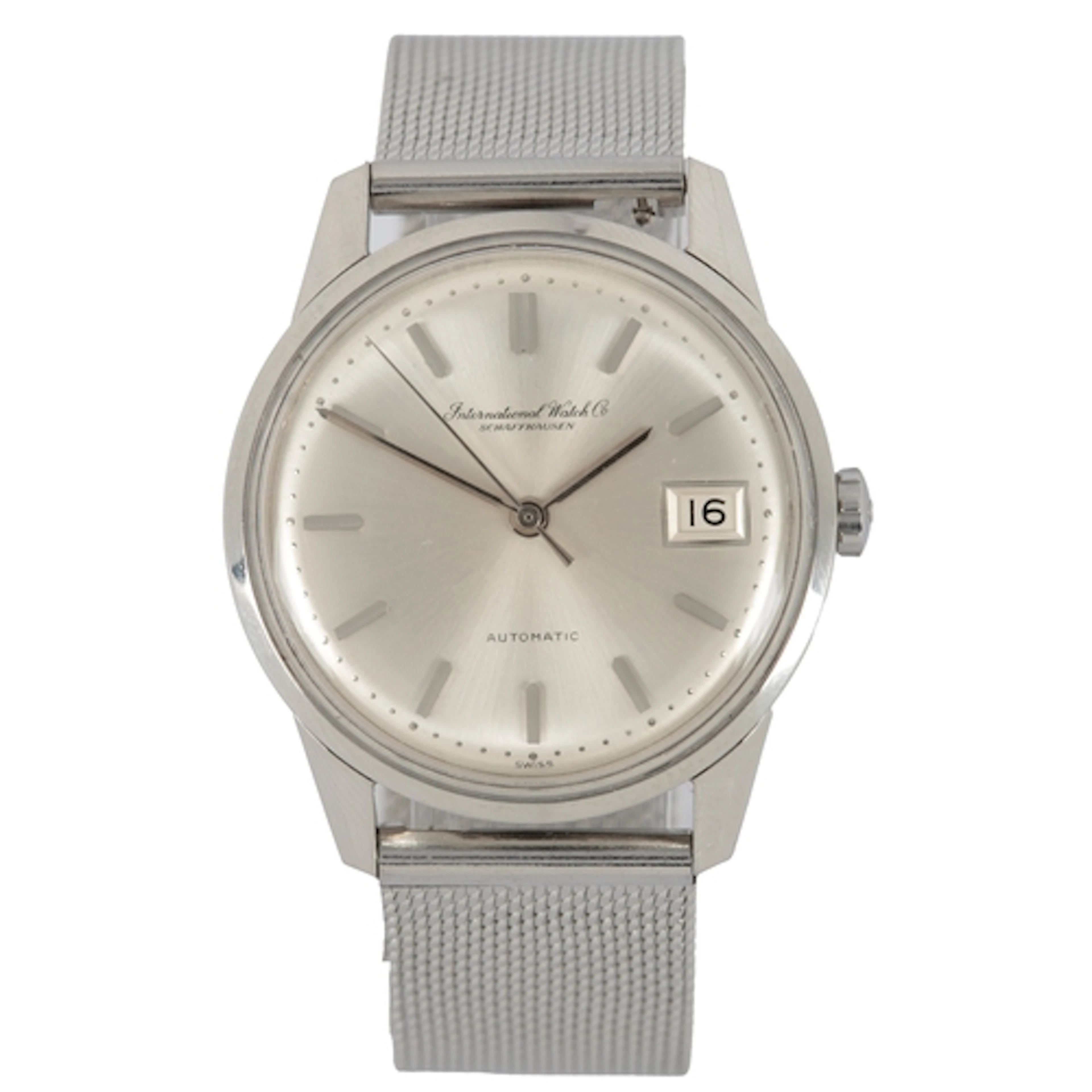 A gentleman's 1960's stainless steel International Watch Com...