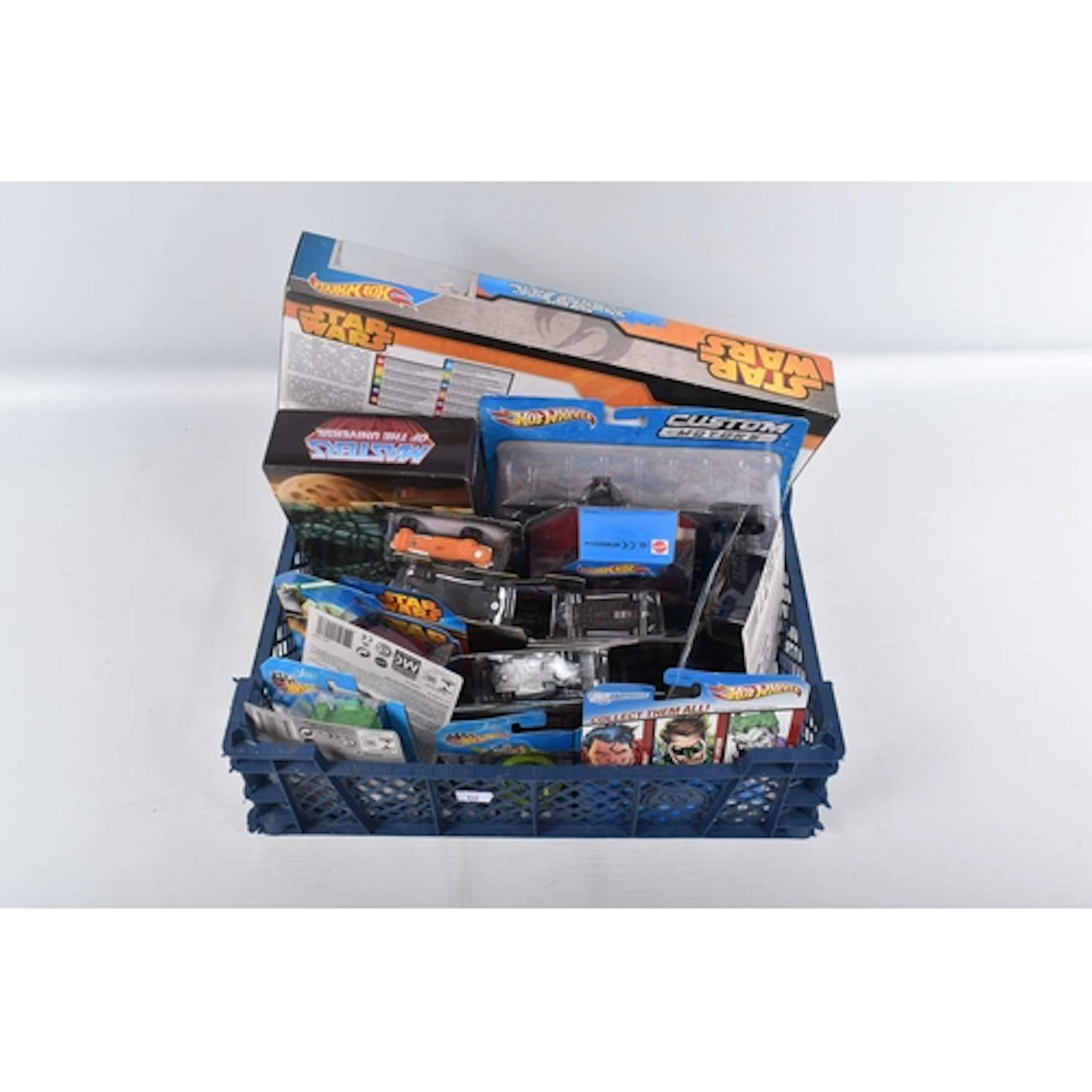 A COLLECTION OF THEMED HOT WHEELS INCLUDING STAR WARS AND MA...