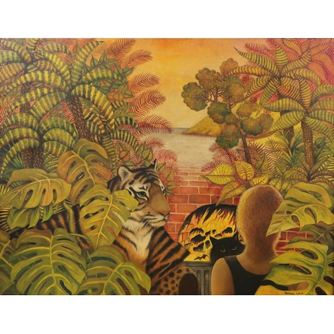 ANTHEA LEWIS RSW (SCOTTISH b.1948) NOSTALGIA Acrylic on bo...