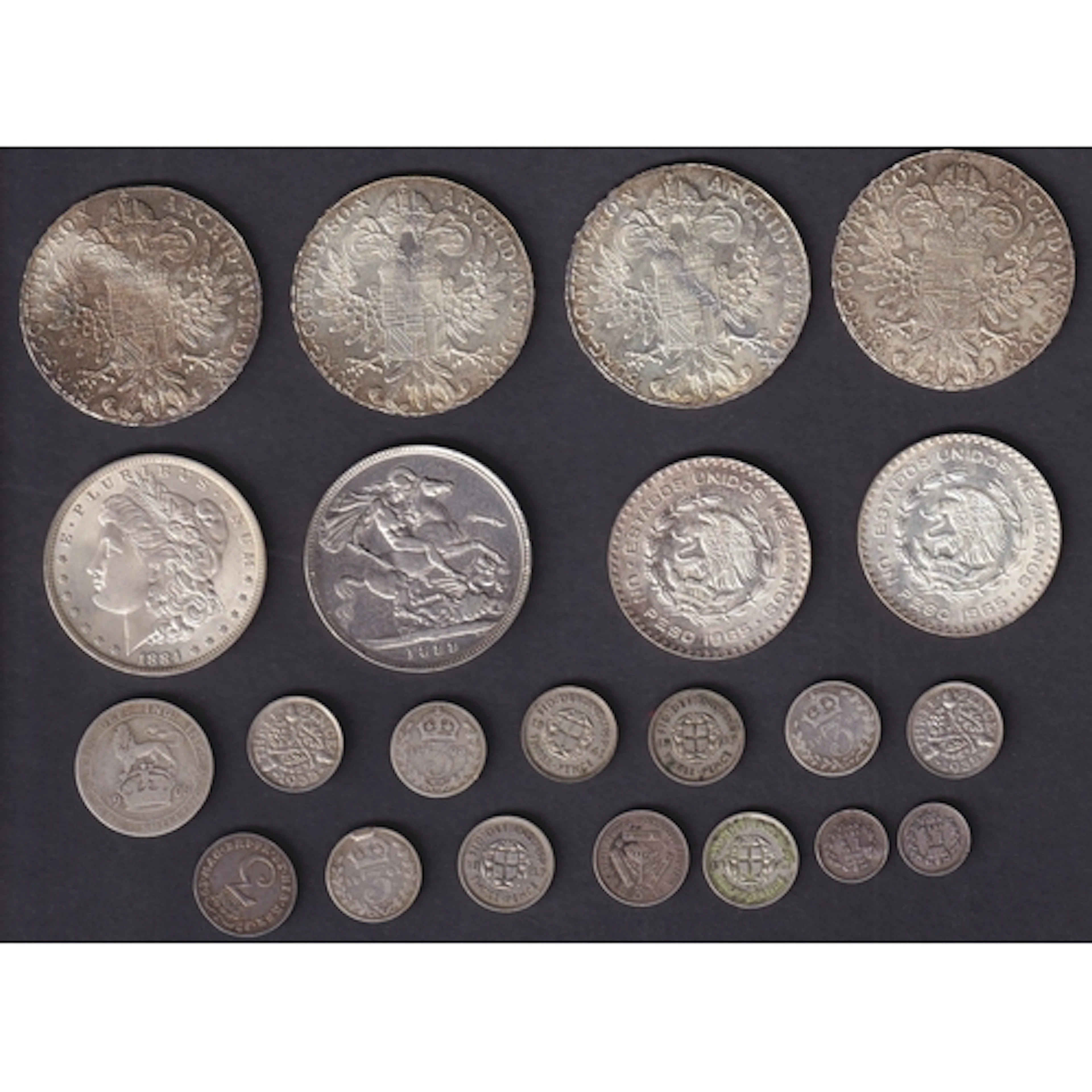 A World coin accumulation, mainly 20th Century circulated an...