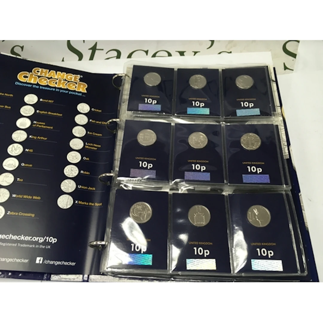 Album containing two complete sets of 26 UK A–Z 1...