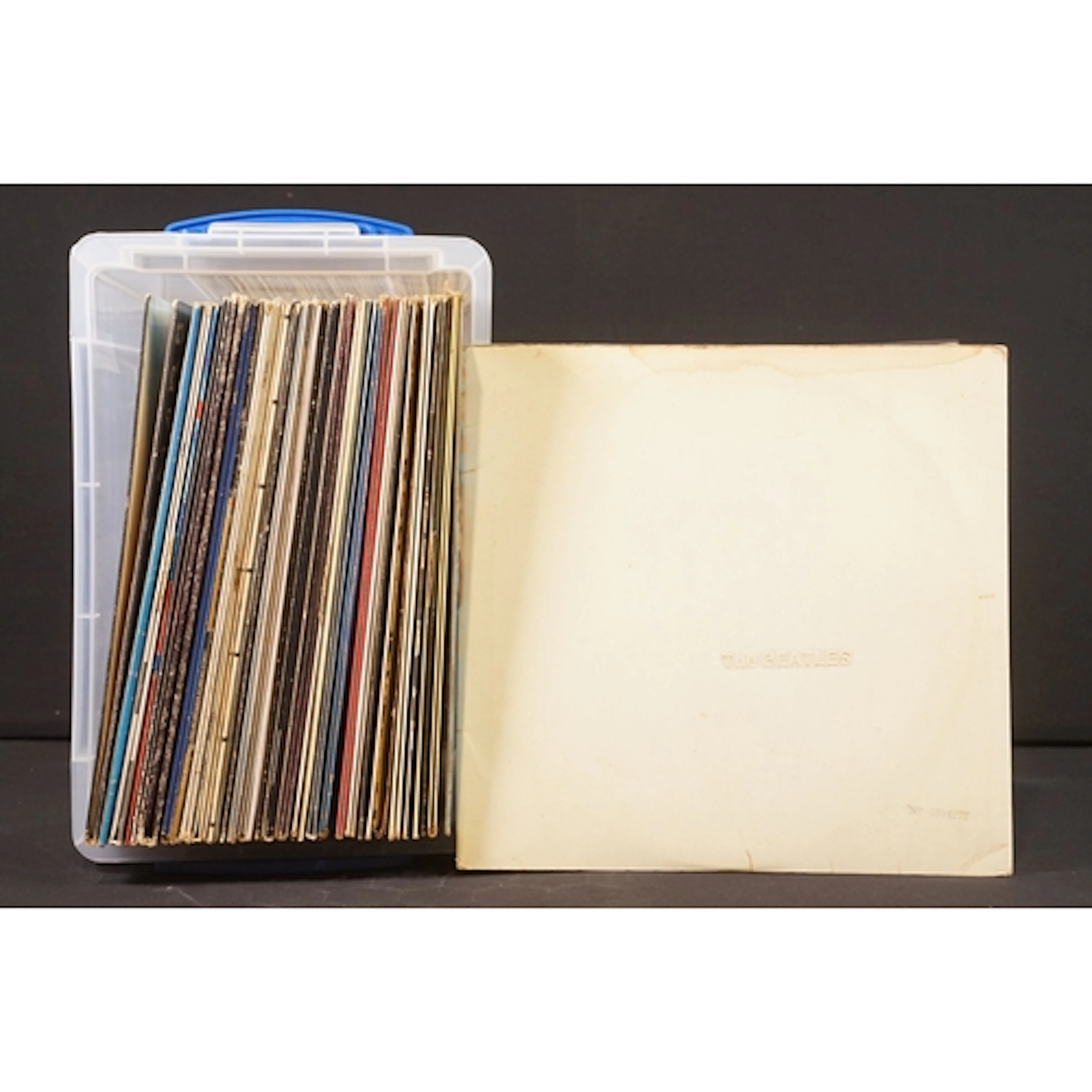 Vinyl - 18 The Beatles LPs and 23 Beatles members LPs to inc...