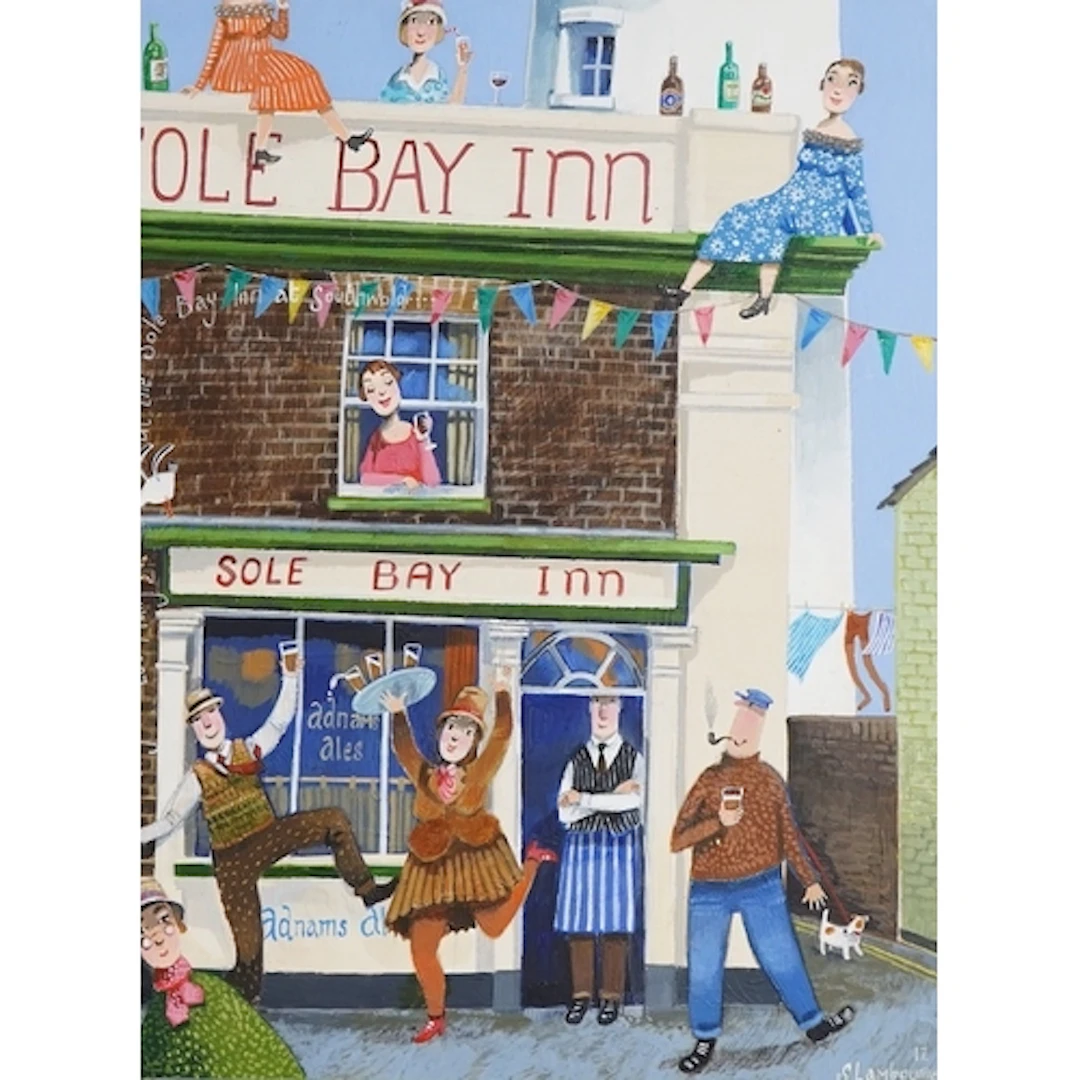Stephanie Lambourne, 'A Few too Many at the Sole Bay Inn', s...