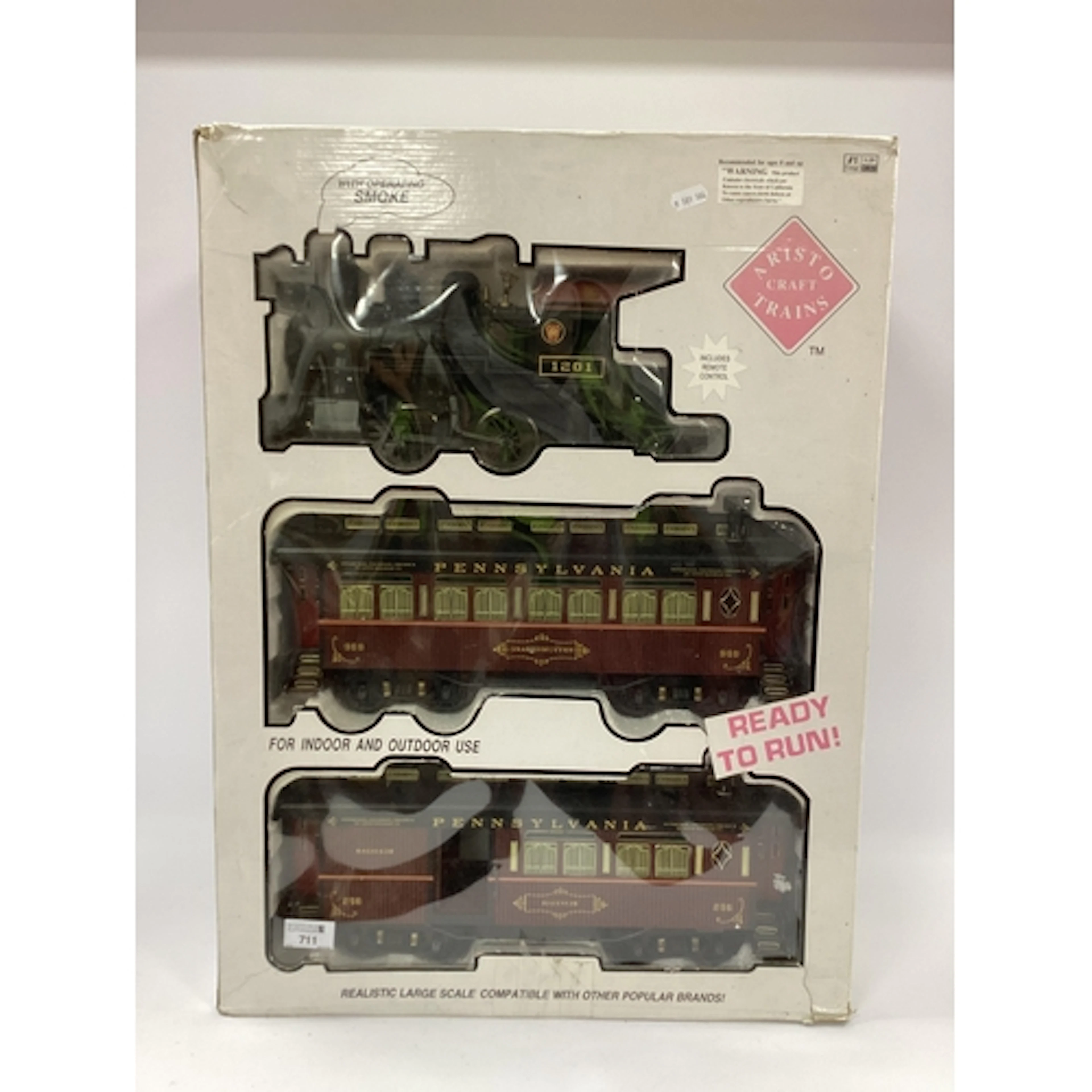 A boxed Aristocraft US Gauge 1 (1:29 scale) train set contai...