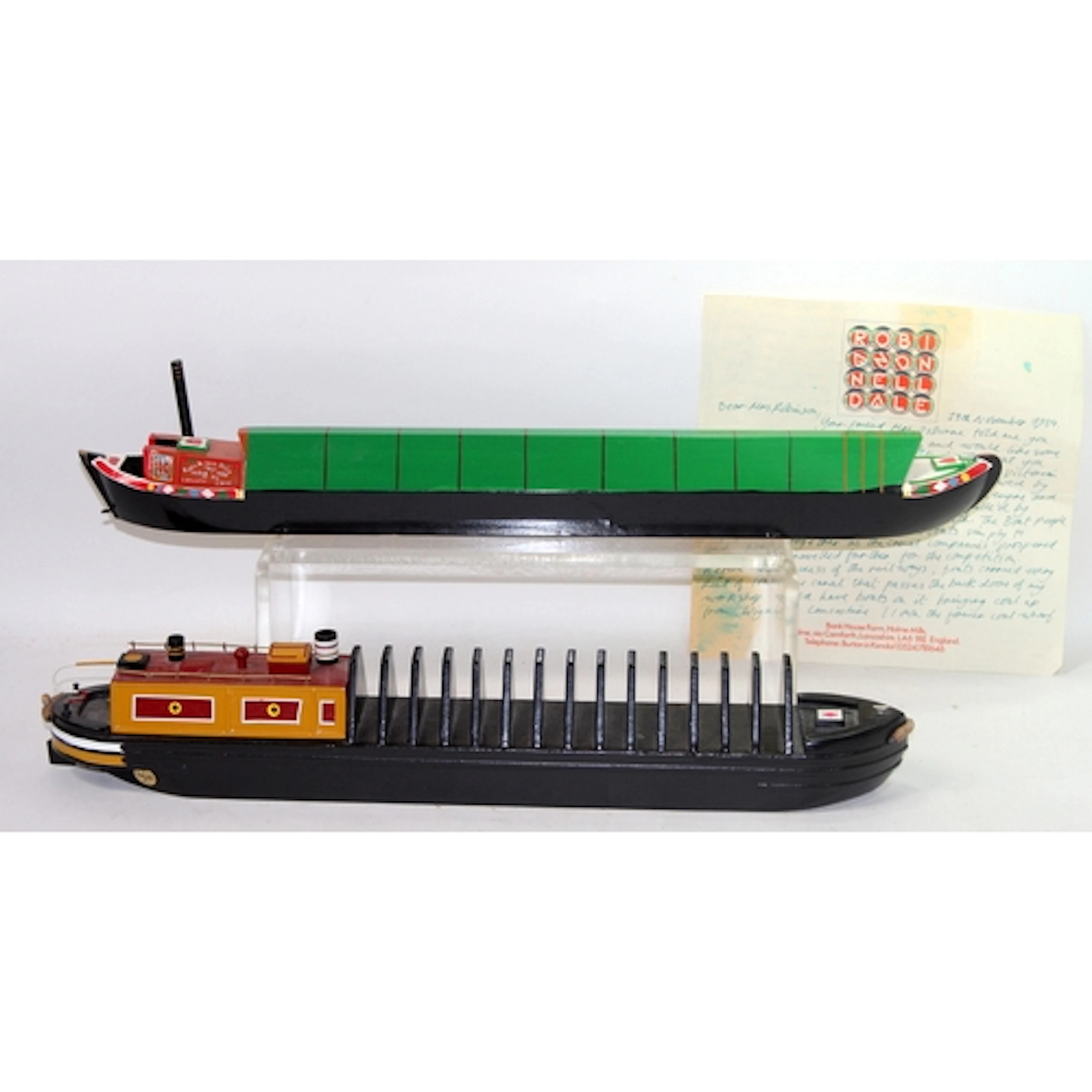 Rare Robin and Nell Dale hand crafted wooden 'Butty' Englis...