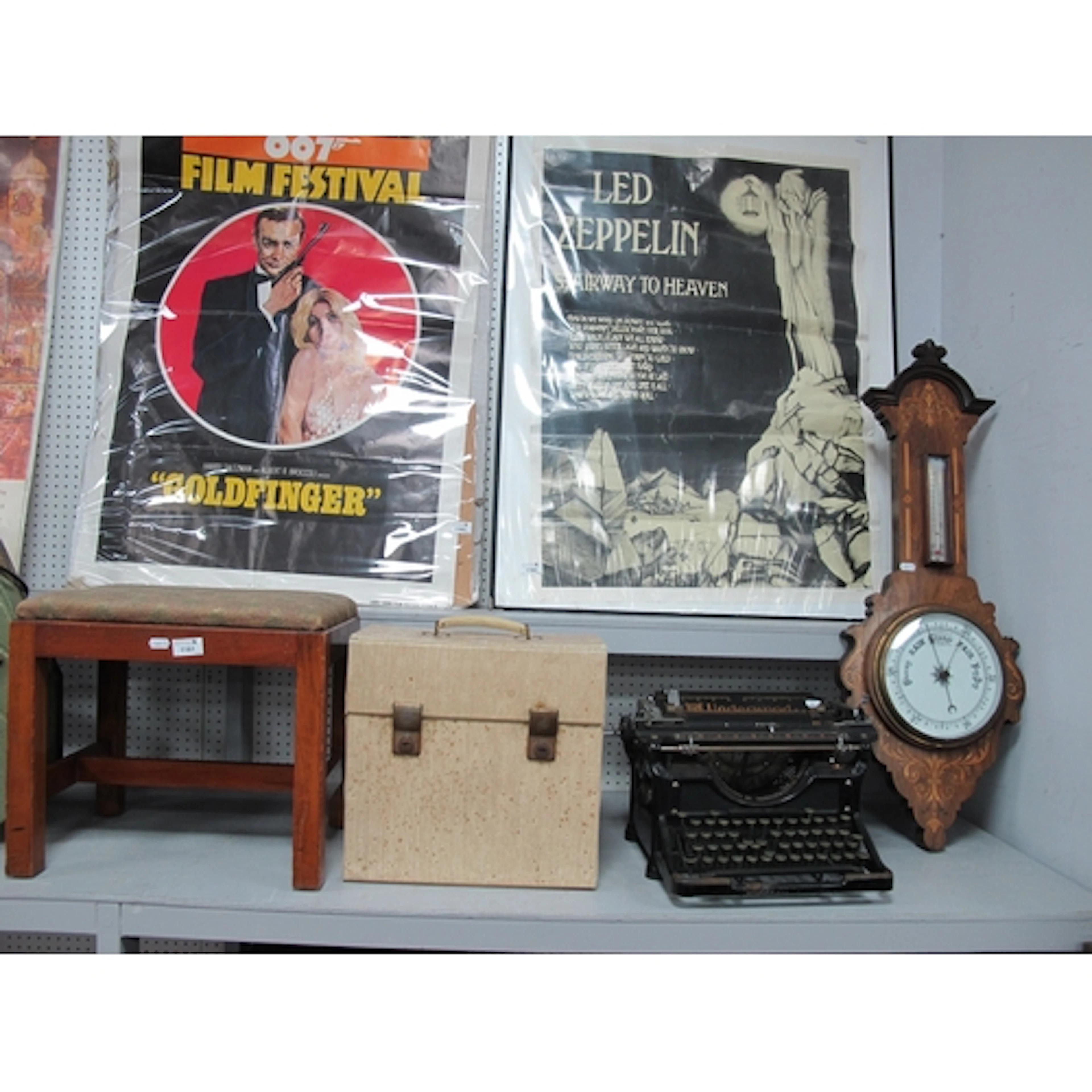 Collectables, including vintage SB Shortland Smiths banjo ba...