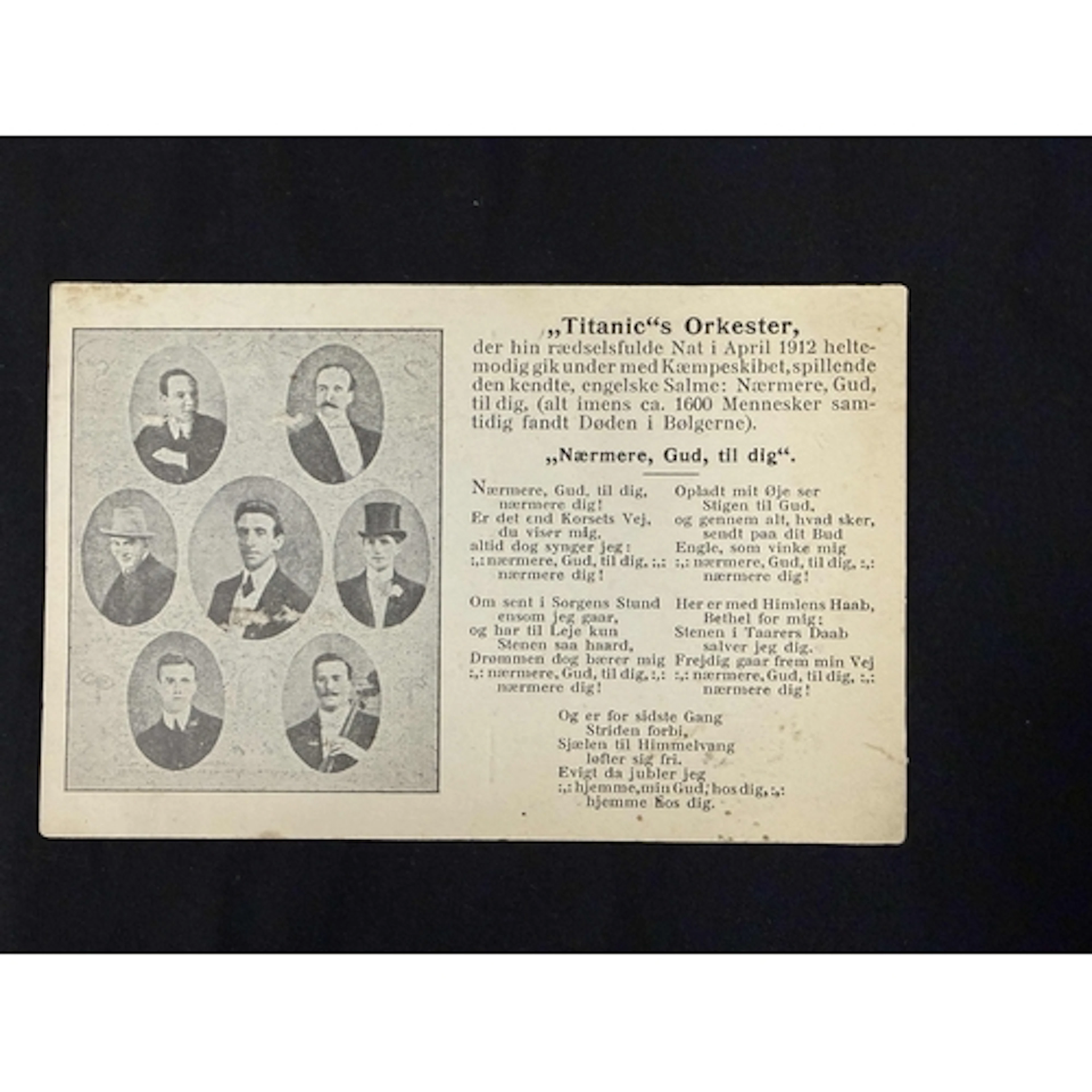 R.M.S. Titanic: R.M.S. Titanic: Extremely rare Danish postc...
