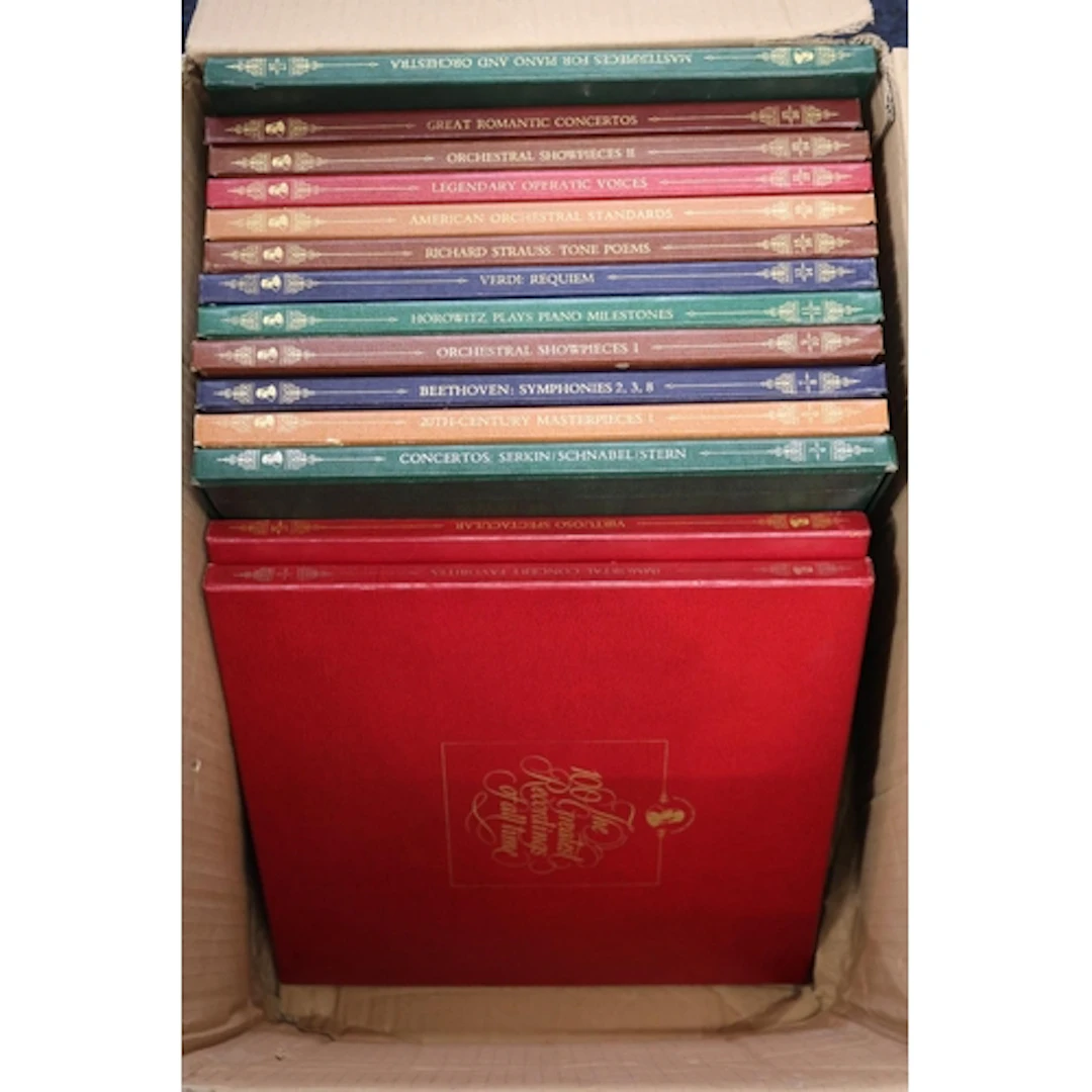 The 100 Greatest Recordings Of All Time, 14 volume set.