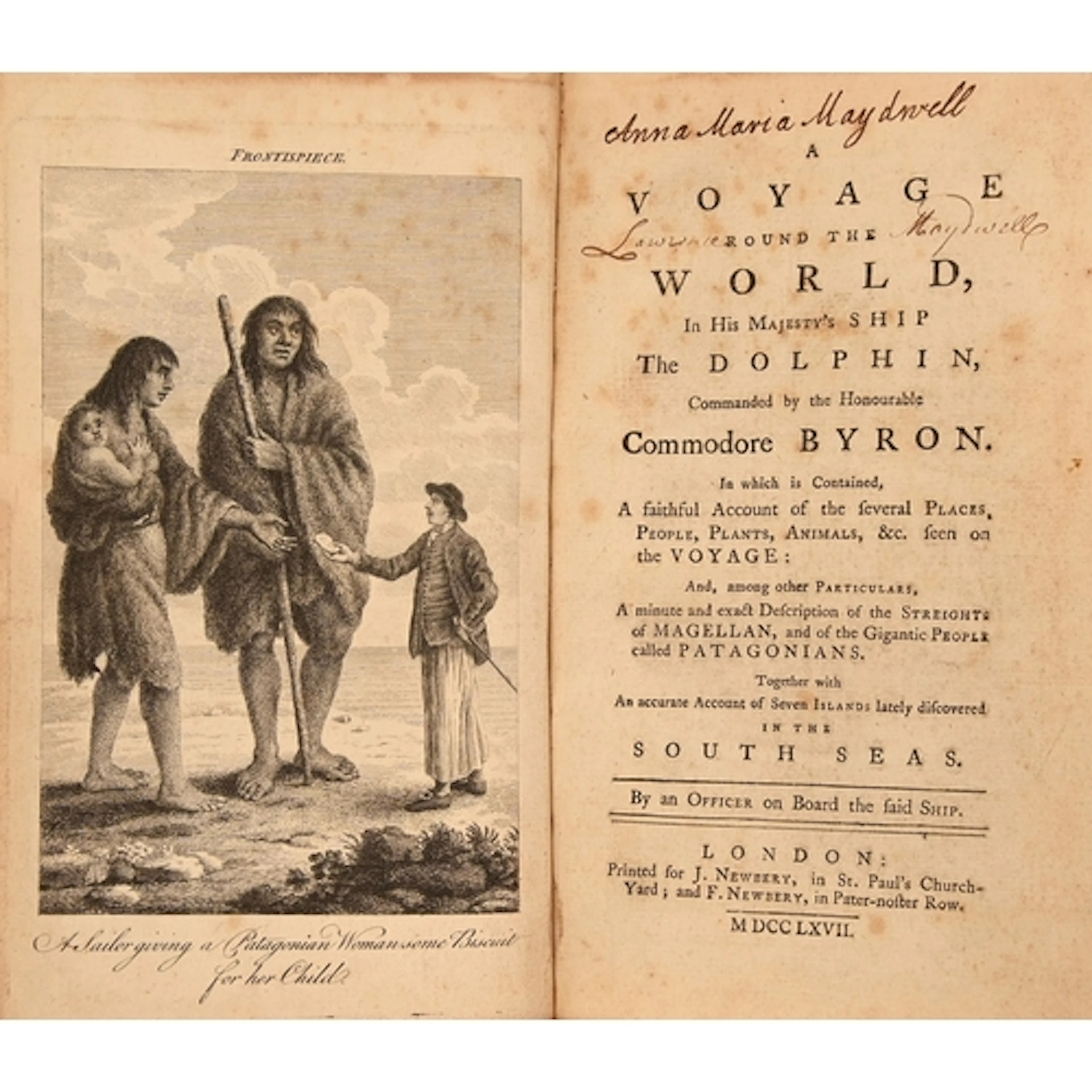 [Clerke (Captain Charles, RN)], A Voyage Round the World, In...