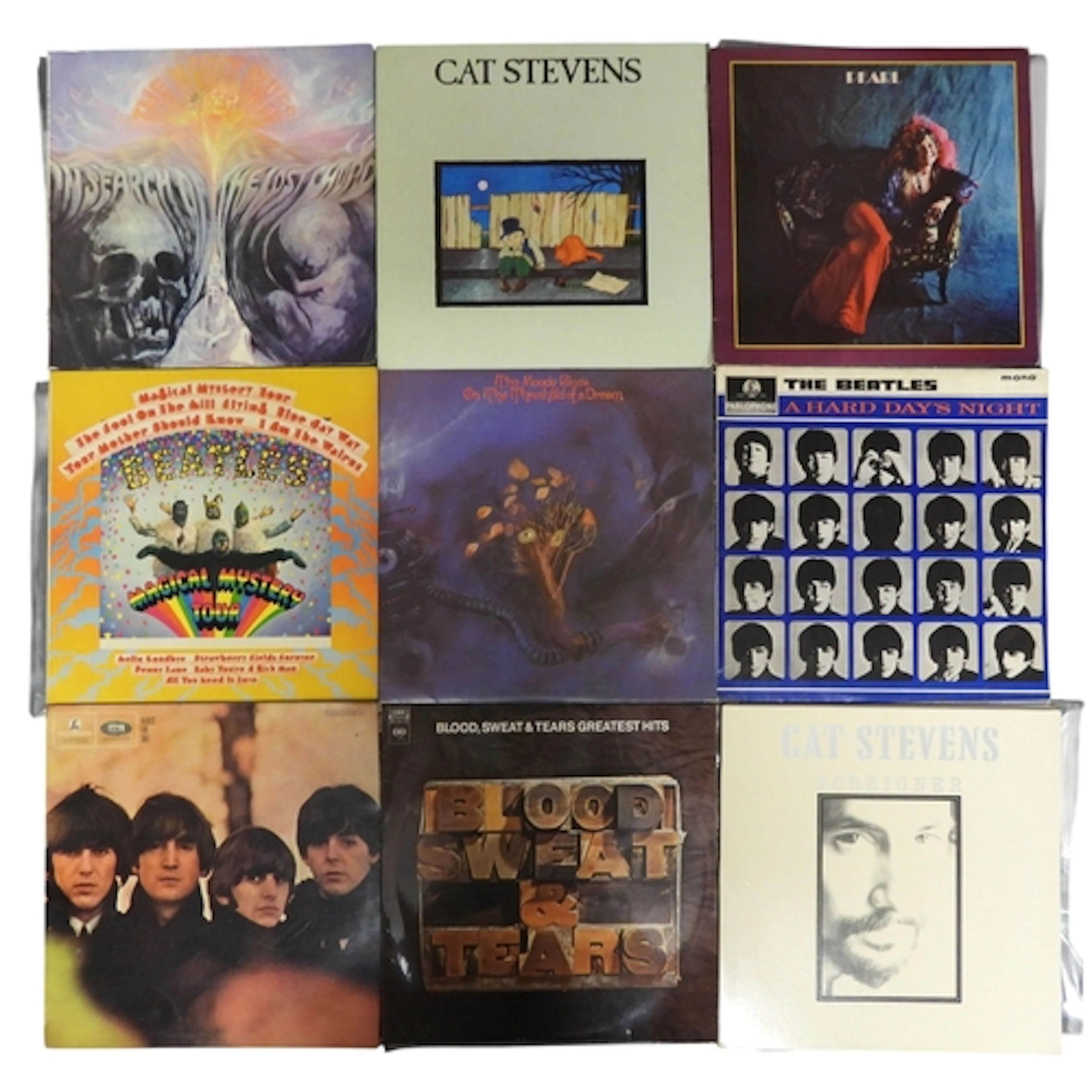 POP/ROCK/FOLK/ITALIAN/8 TRACK - A mixed selection of 12...