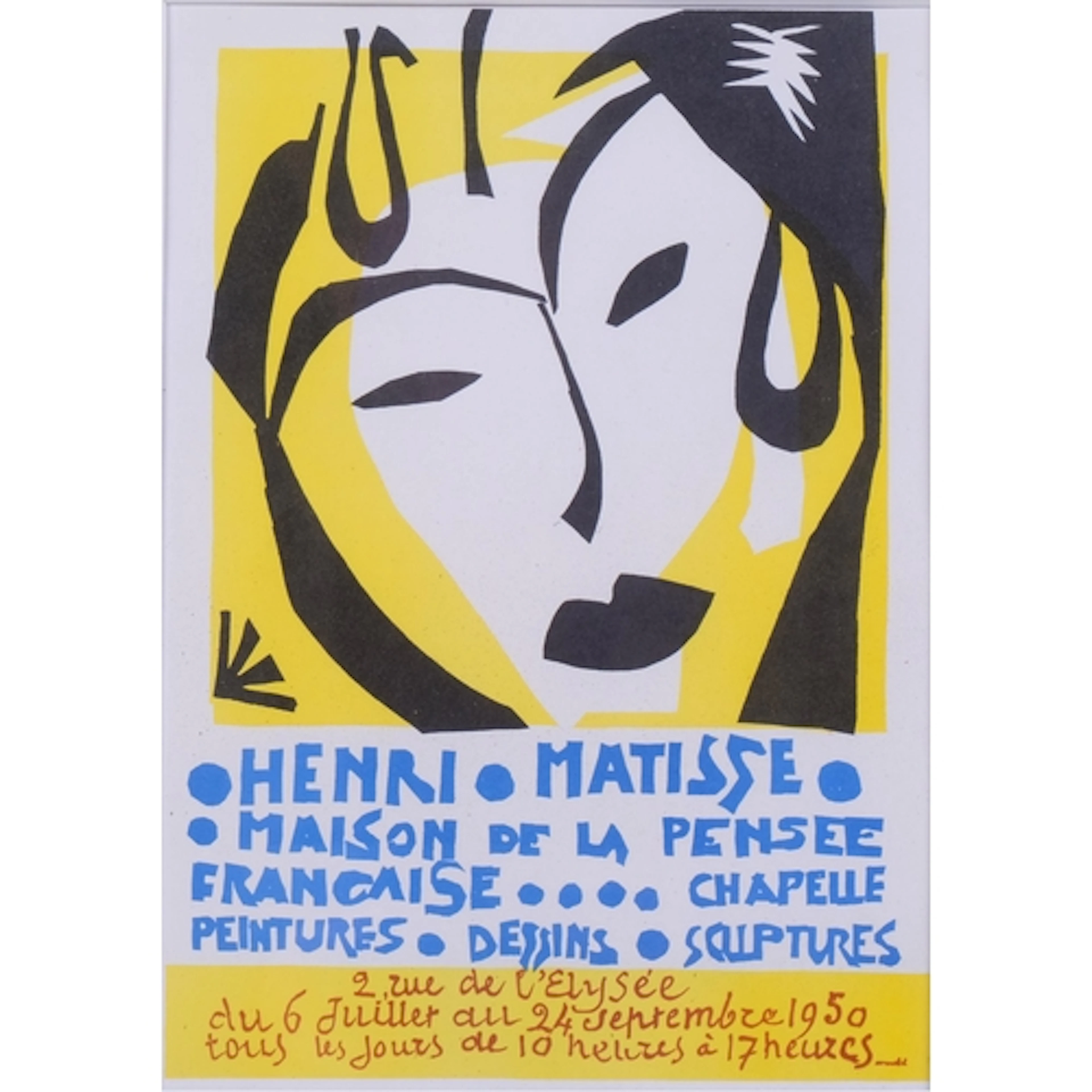 Henri Matisse (1869-1950), lithograph in colours on paper, M...