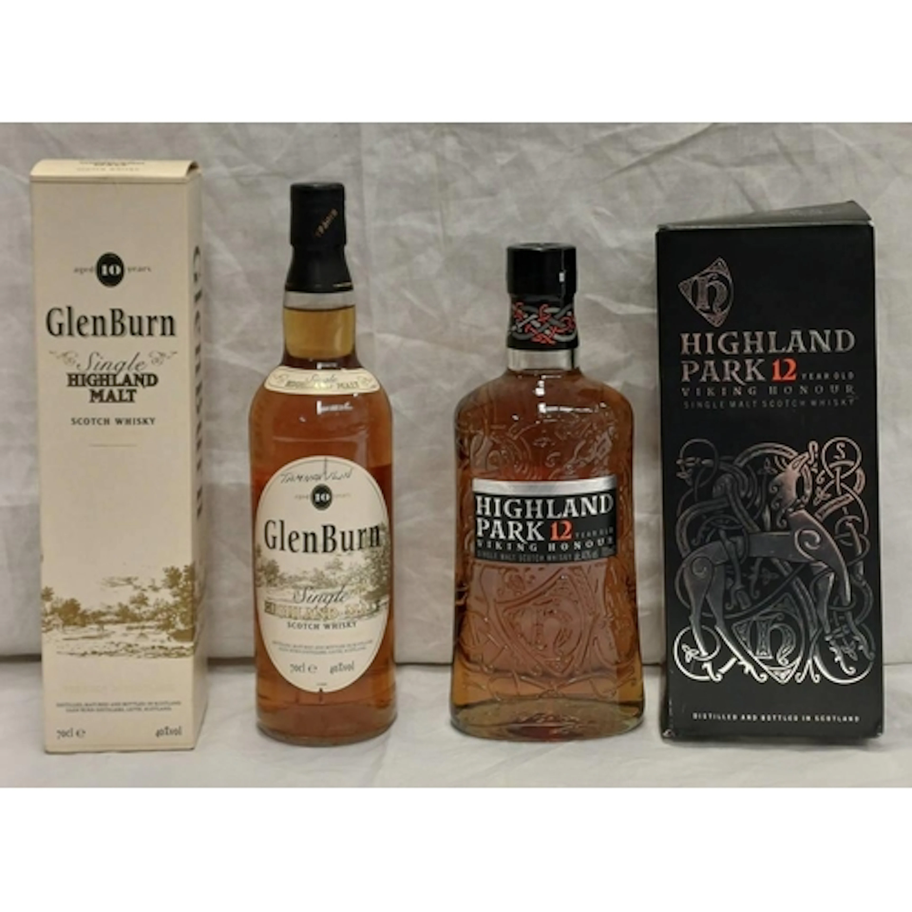 2 BOTTLES OF SINGLE MALT WHISKY TO INCLUDE: HIGHLAND PARK 12...