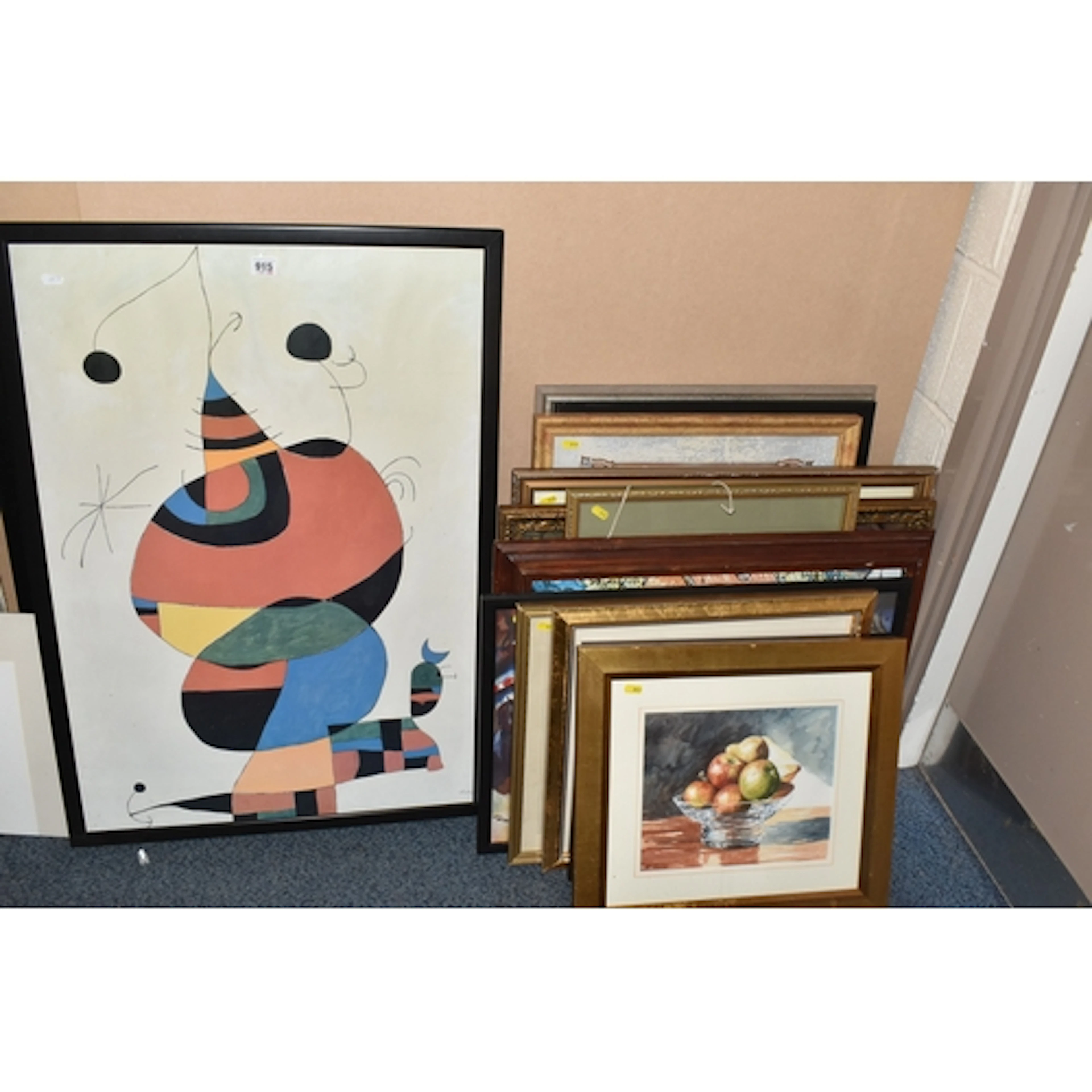 A SMALL QUANTITY OF PICTURES AND PRINTS ETC, to include an D...