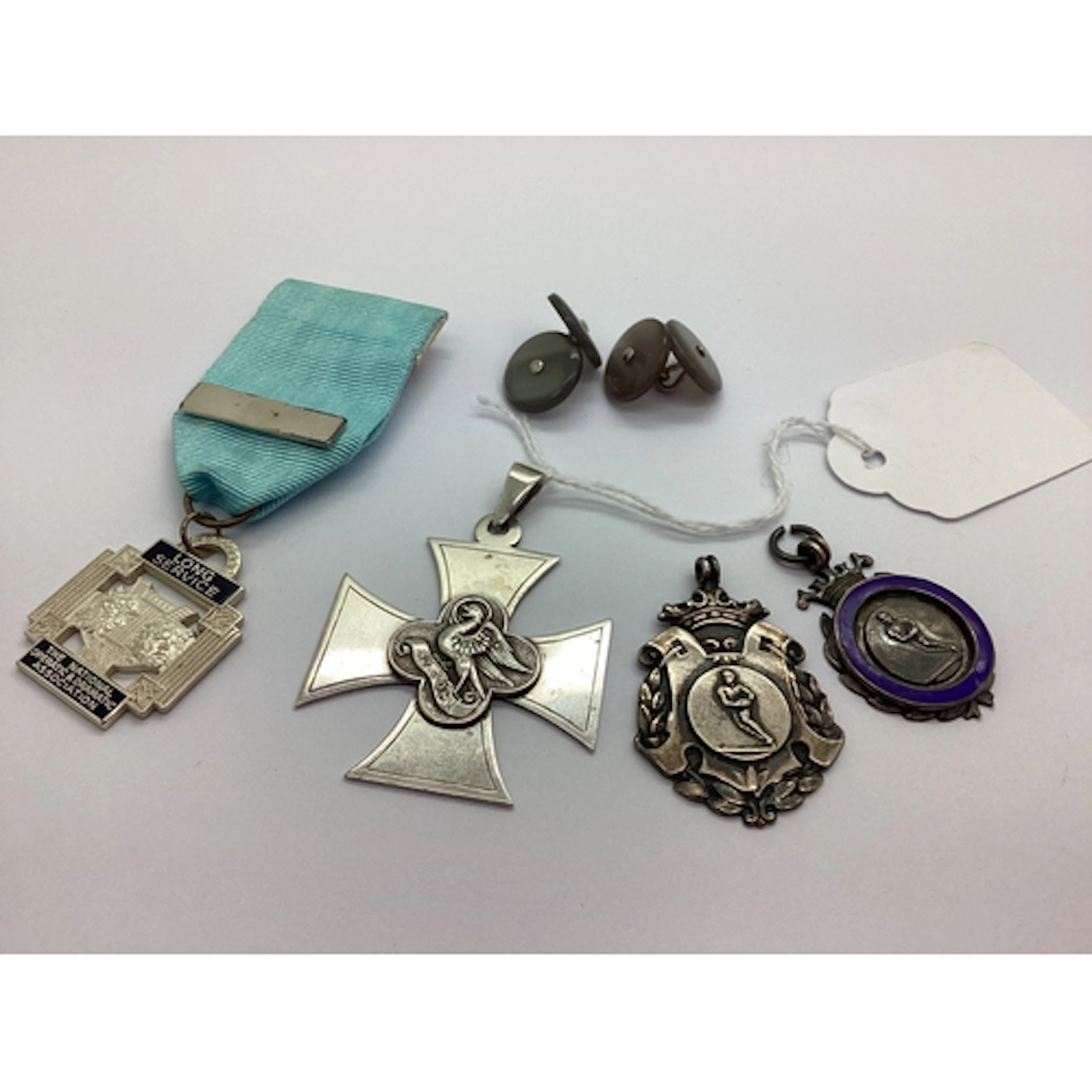Religious Interest; A Hallmarked Silver Eagle of Saint John ...