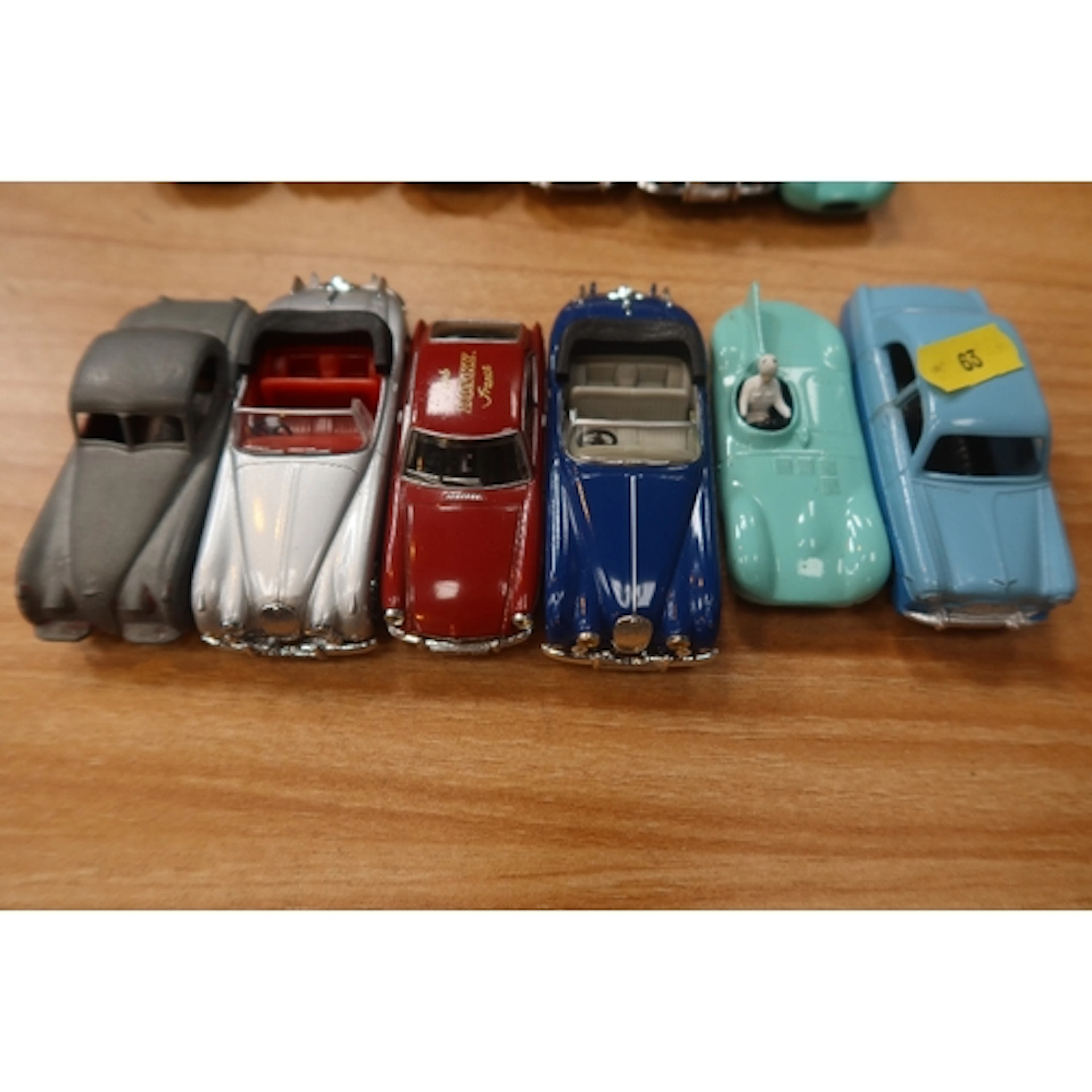 6 Dinky and other toy cars Jag and others