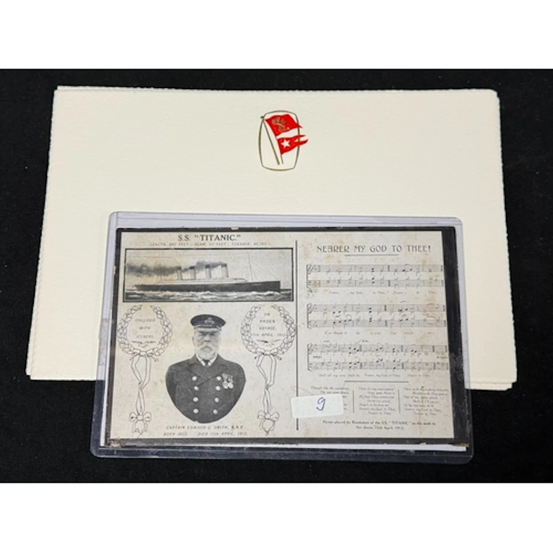 White Star Line: White Star Line: Pair of Cunard White Star...