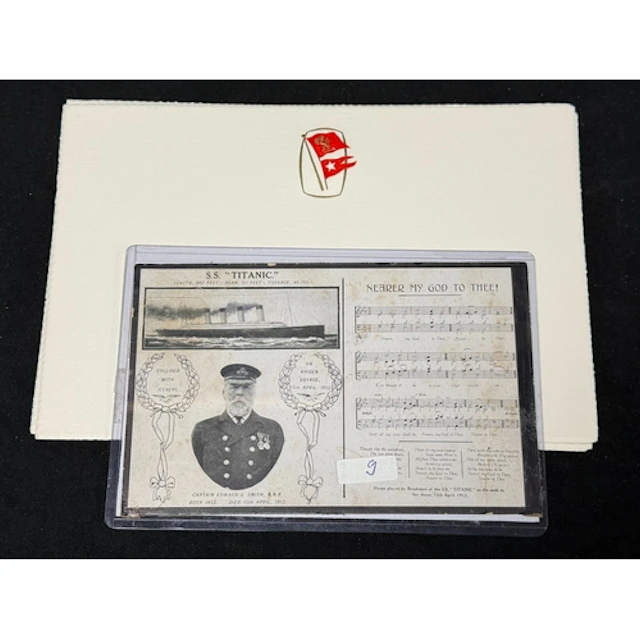 White Star Line: White Star Line: Pair of Cunard White Star...